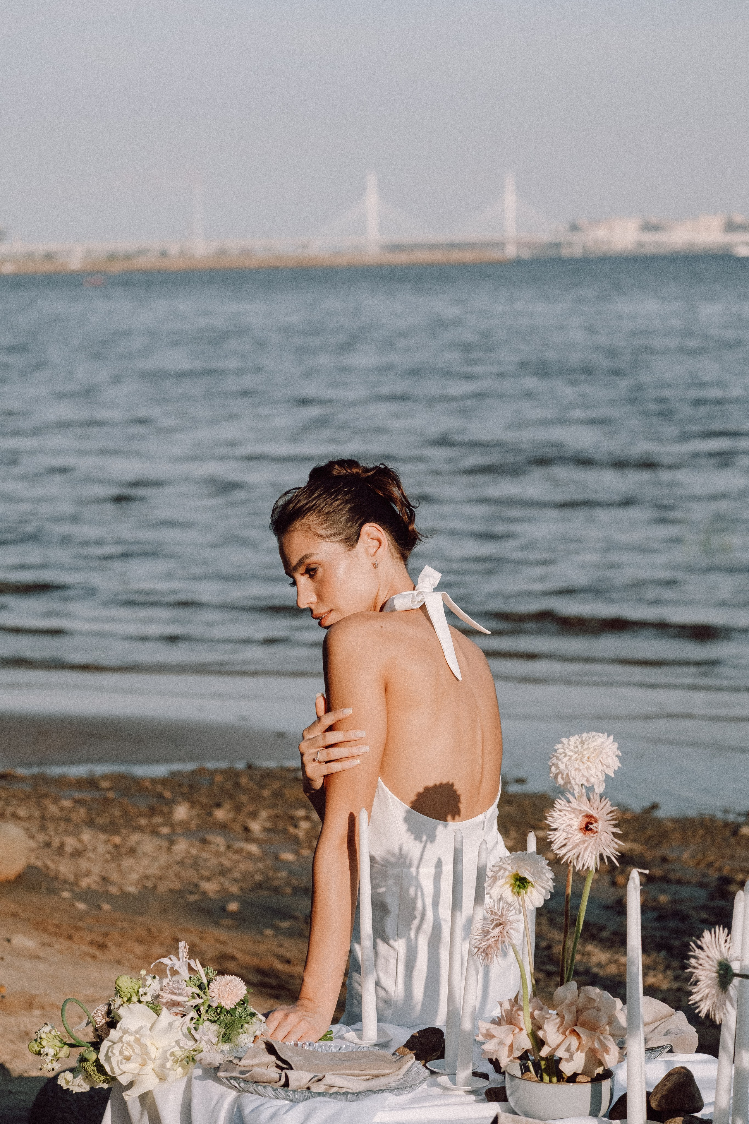 СВАДЕБНАЯ ФОТОСЕССИЯ ВЫЕЗДНОЙ ЦЕРЕМОНИИ (ФИНСКИЙ ЗАЛИВ). Профессиональный фотограф, Санкт-Петербург — Виктория Богомолова