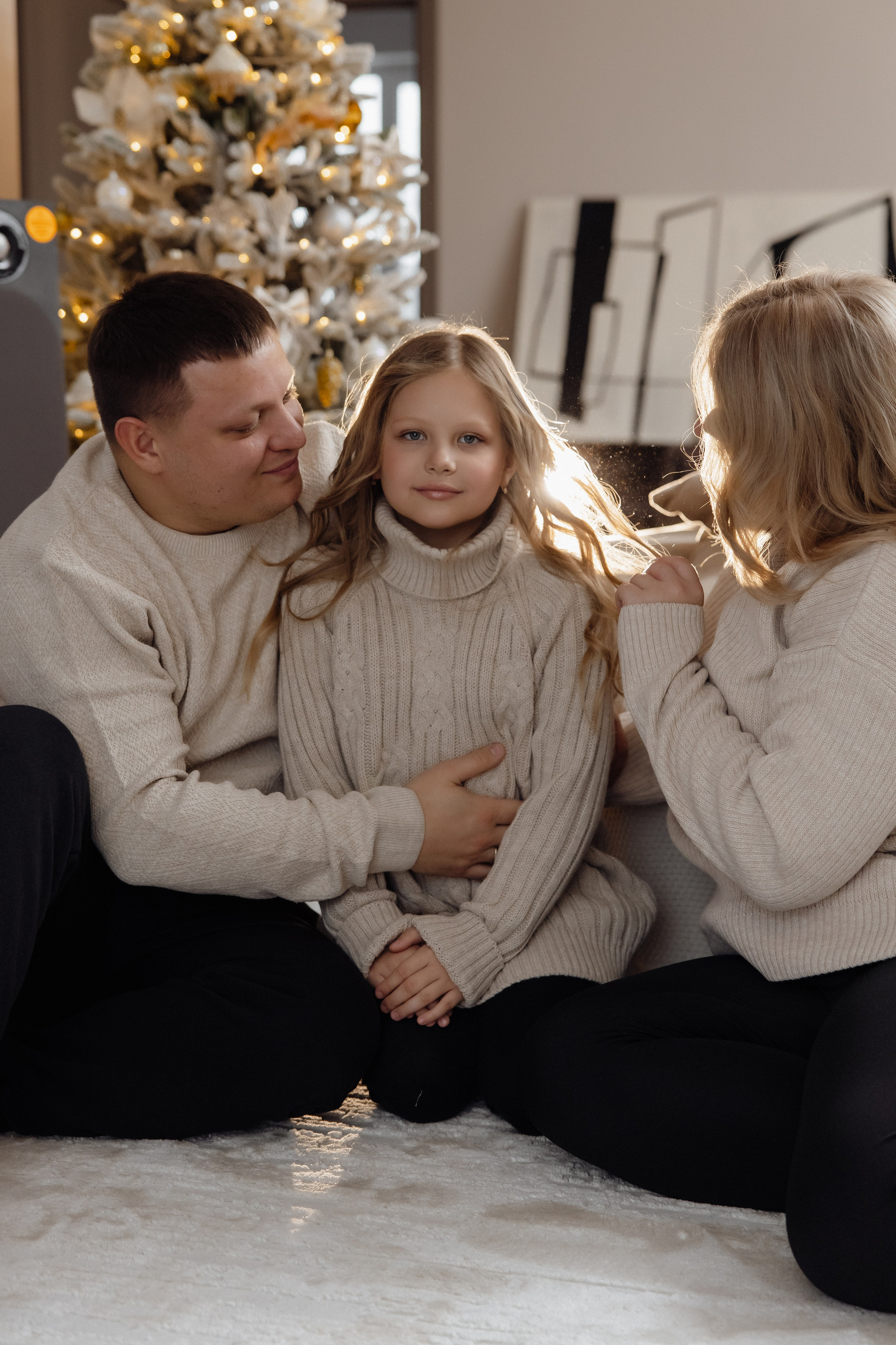 Домашняя новогодняя. Семейный и свадебный фотограф в Челябинске Мария Леонтьева