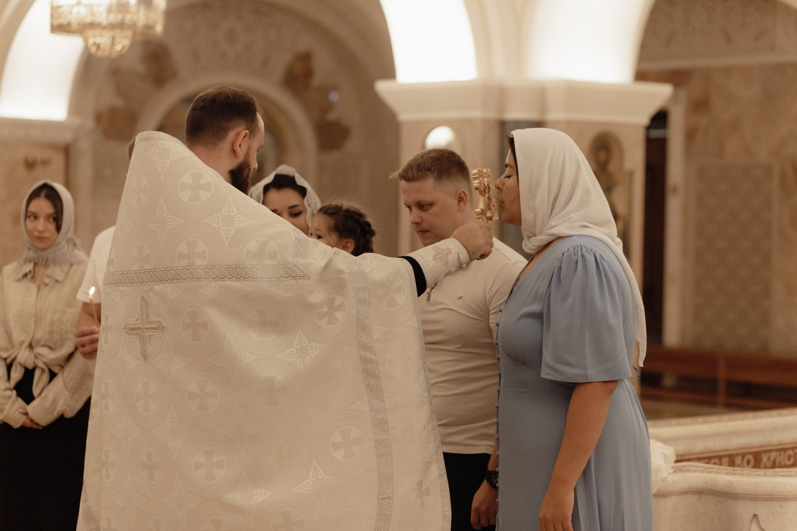 Крещение Киры. Семейный и свадебный фотограф в Челябинске Мария Леонтьева