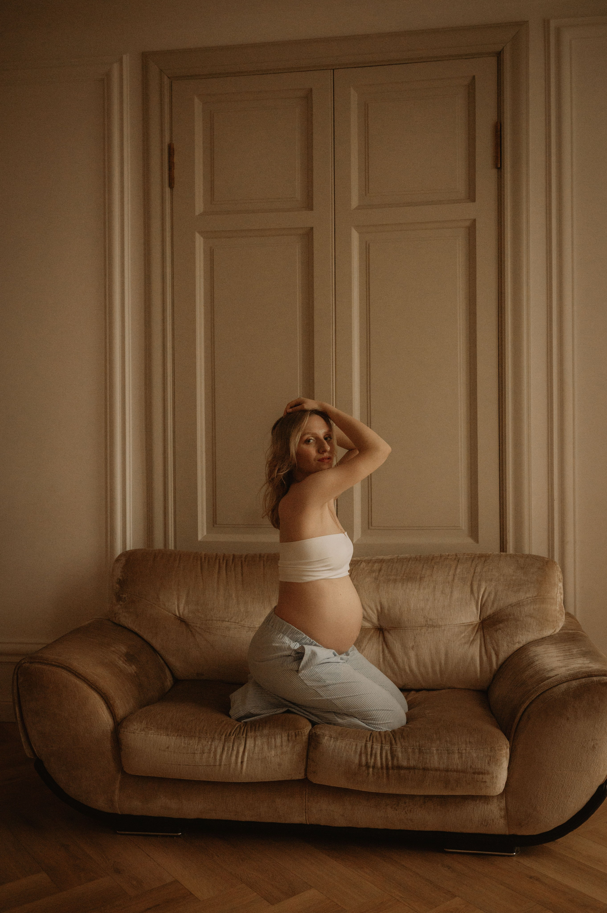 Ксения. Фотограф беременности и семьи, домашние съемки, Ньюборн