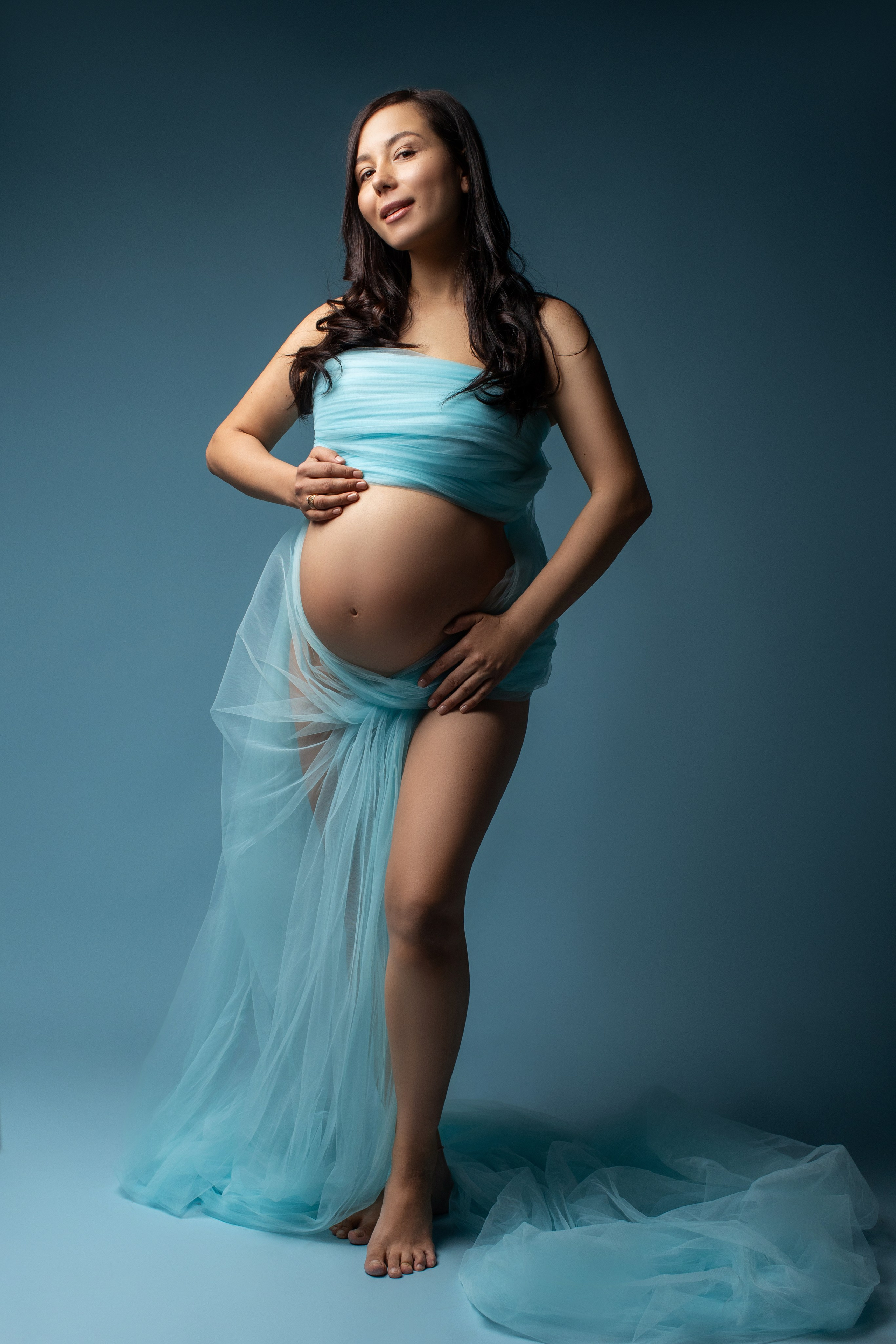 Фотосессия в тканях. Фотограф новорожденных, семейный фотограф в Санкт-Петербурге