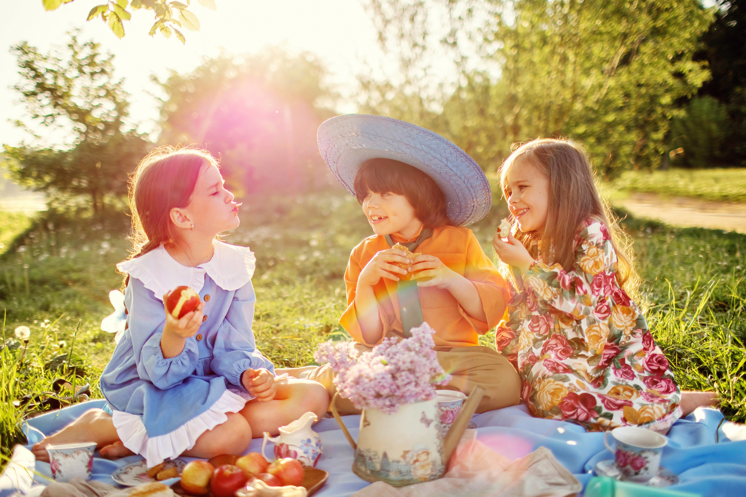 Незнайка в цветочном городе. Детский и семейный фотограф в Москве Анна Ипатьева