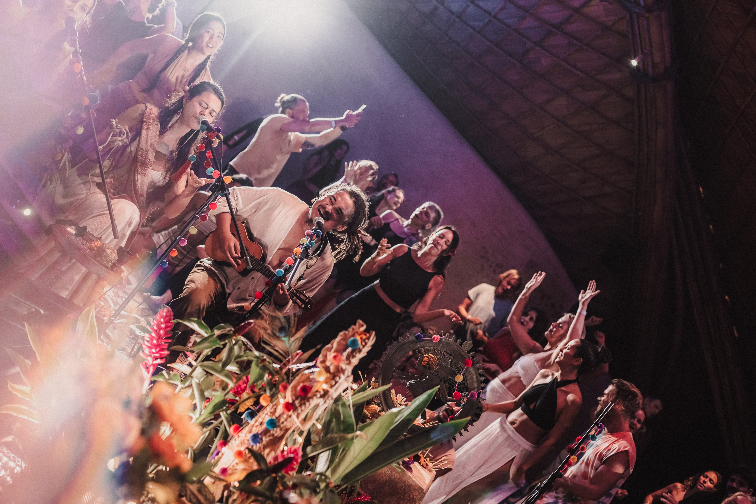 Hanuman Project kirtan at Alchemy march. Mariam Bagdasaryan