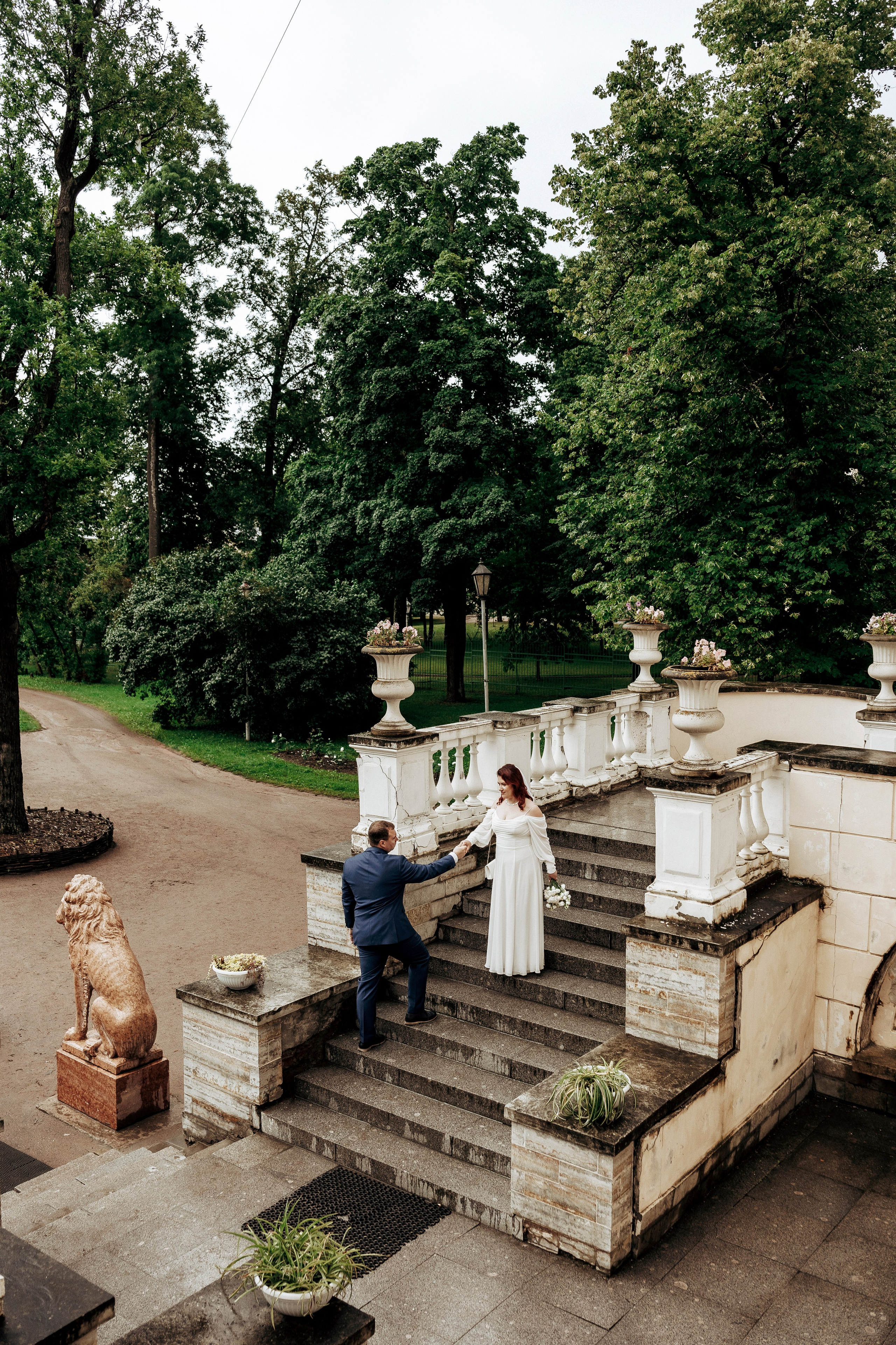 Свадебная фотосессия в Пушкине. Профессиональный фотограф в Санкт-Петербурге Александр Волосенцев