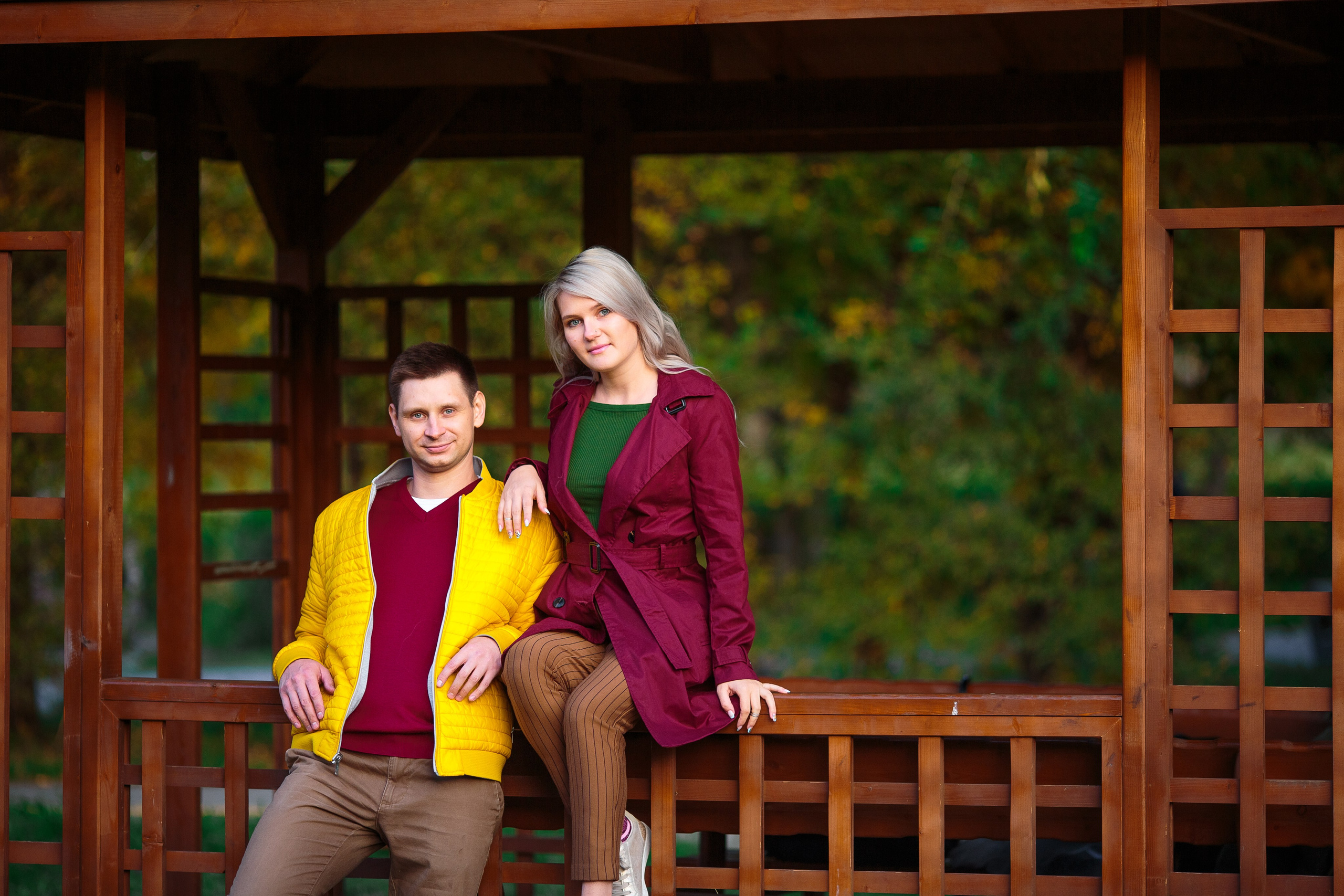 Осенняя фотосессия LoveStory. Свадебный и семейный фотограф в Алматы Алексей Балышев