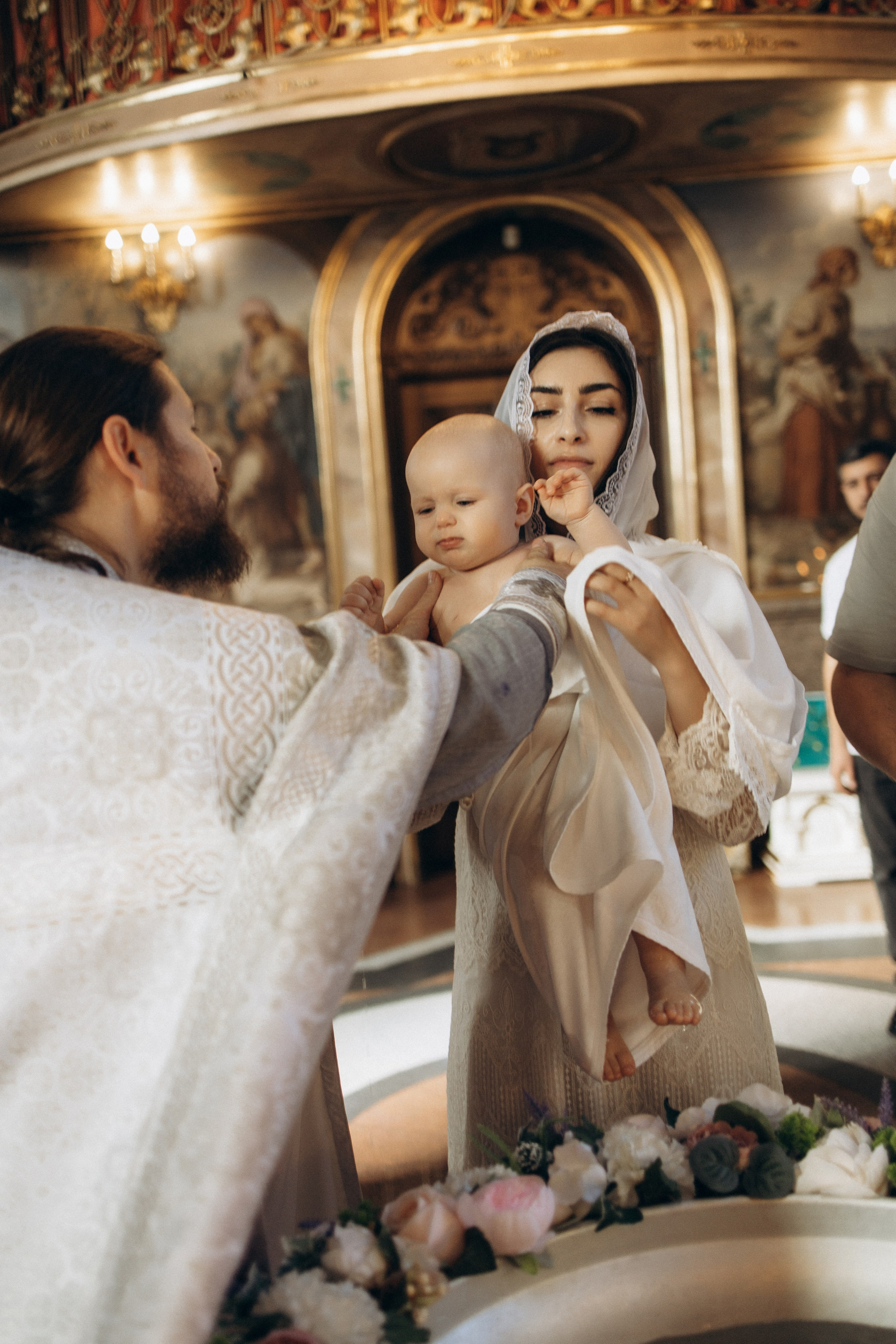 Крещение Арины. Самый теплый фотограф в Краснодаре Рябоконь Ксения