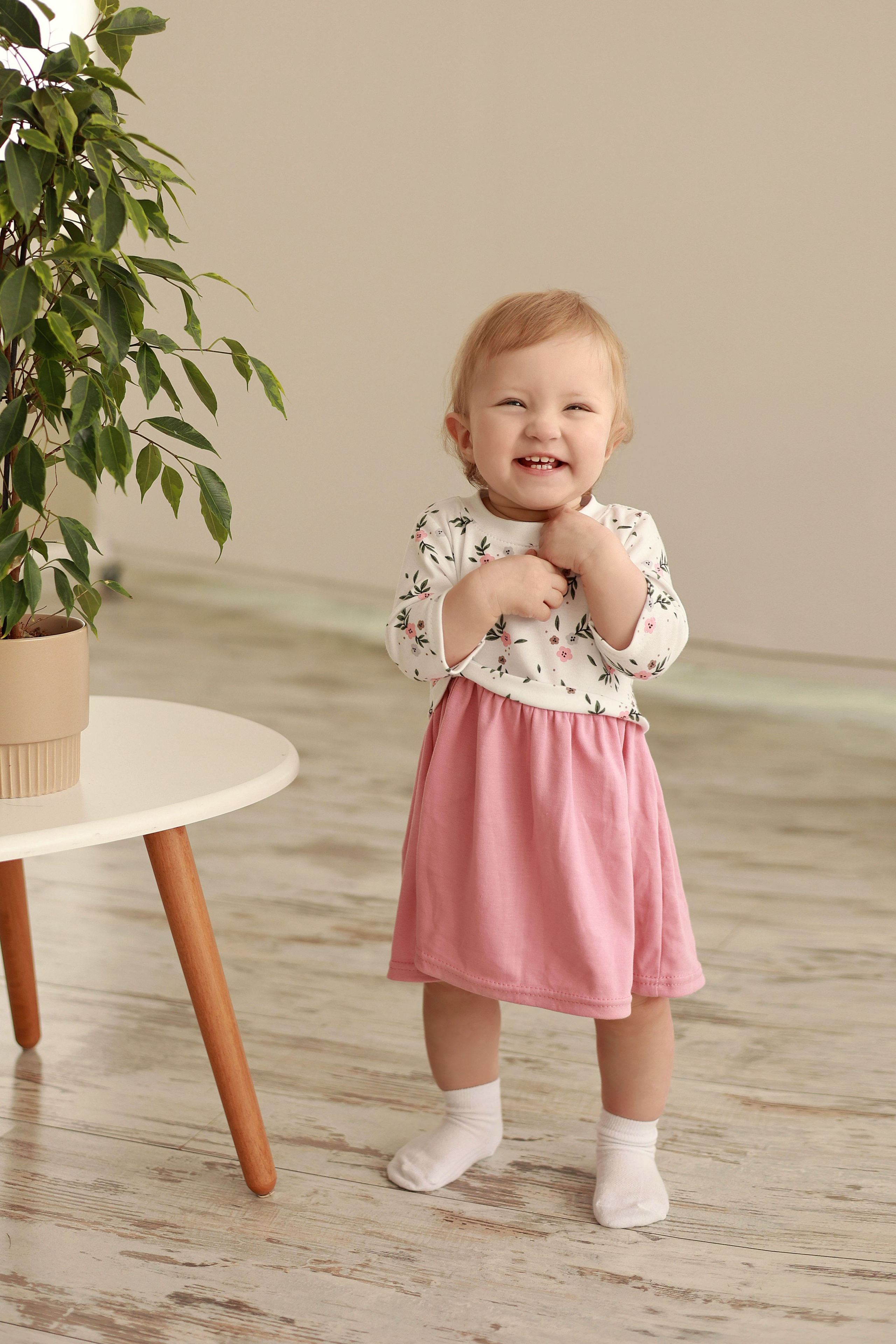 Таечке 1 годик (фотостудия ОКНА). Семейный и детский фотограф в Перми Мария Карабатова