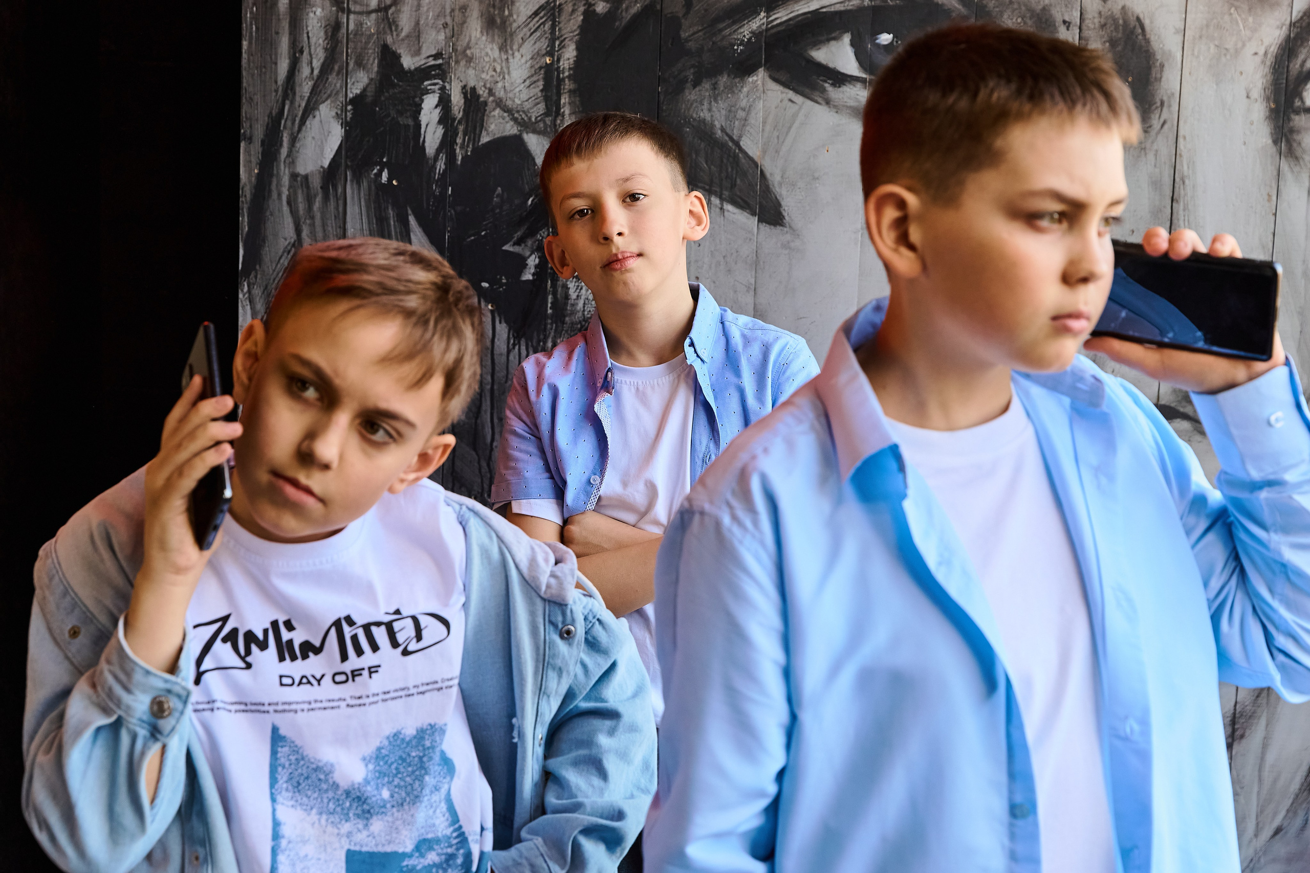 Школьные съемки в студии. Кокорин Евгений Фотограф