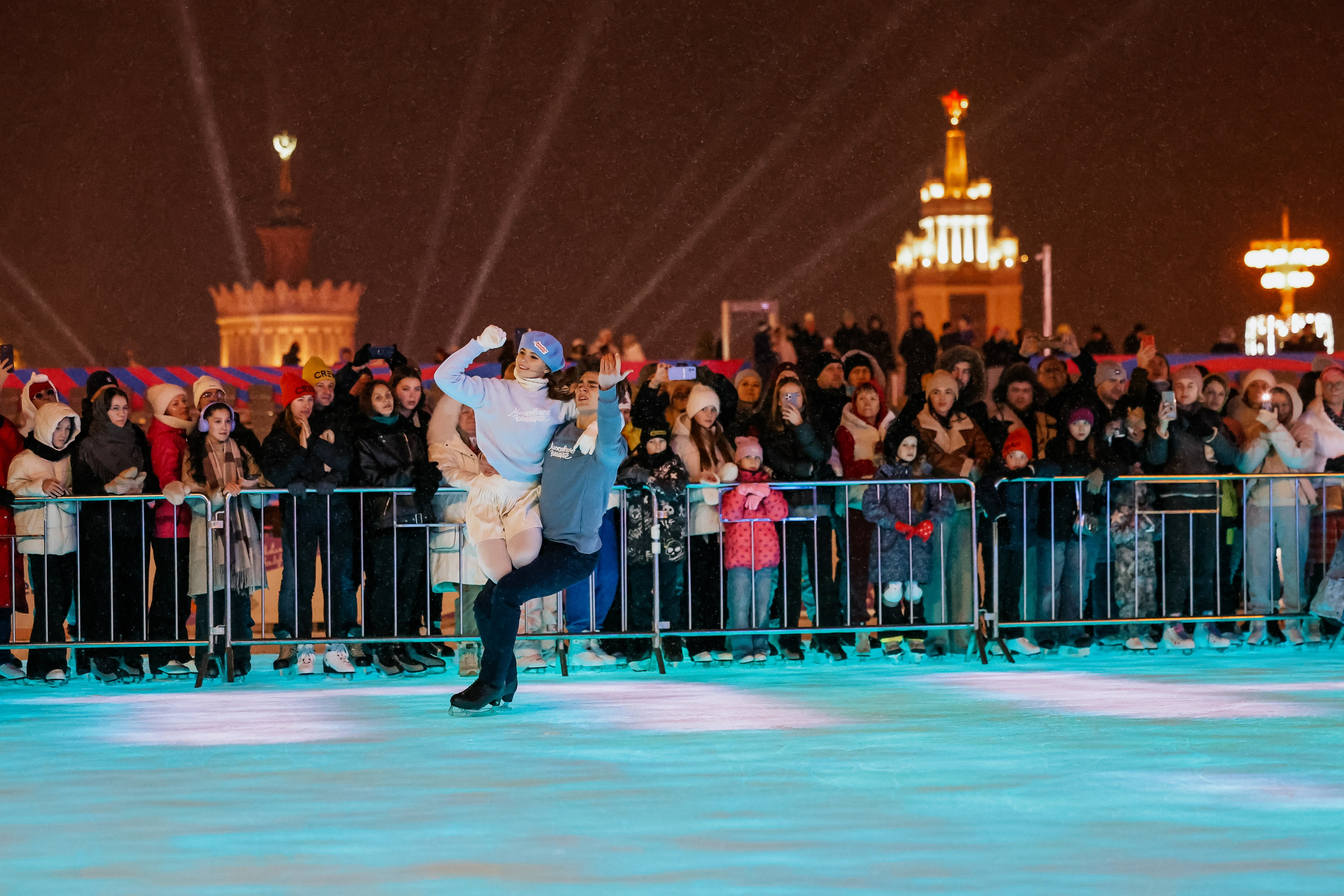 Ледовое шоу ВДНХ проект Московское чаепитие. Фотограф и видеограф Анна Домашенко