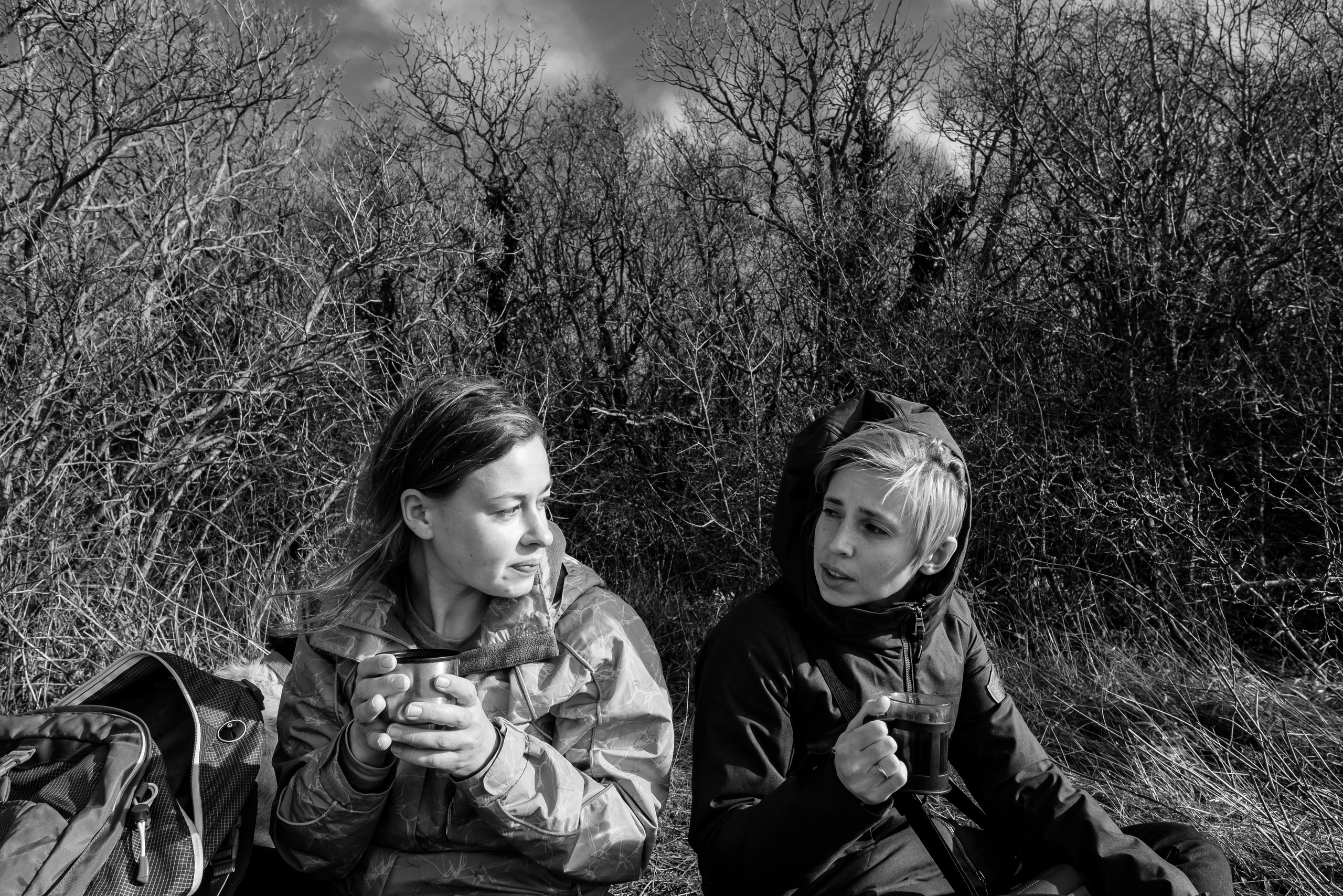 Как Леся и Алена по хребту Бакса выгуливали. Семейный фотограф в Анапе Валерий Скурыдин