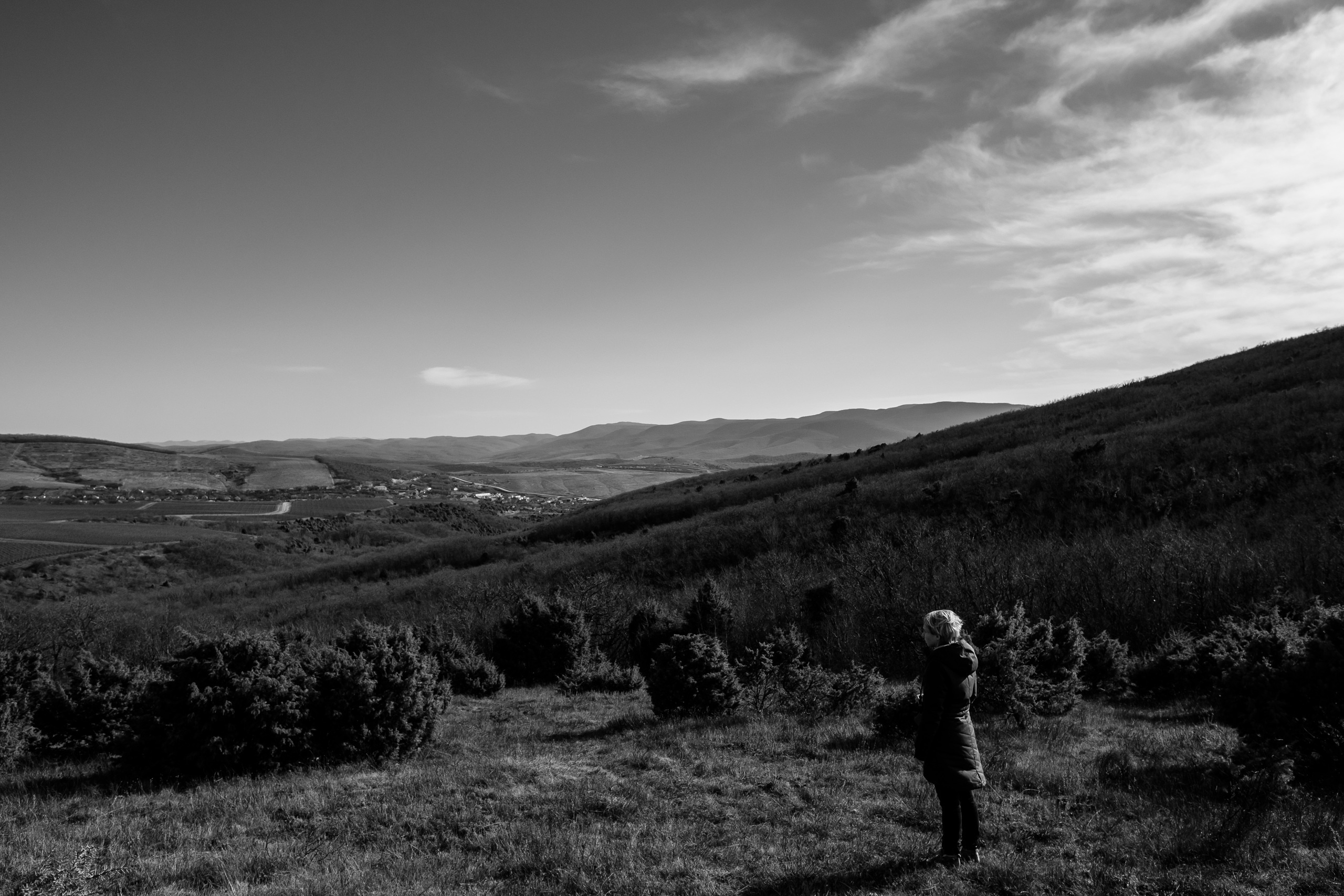 Как Леся и Алена по хребту Бакса выгуливали. Семейный фотограф в Анапе Валерий Скурыдин