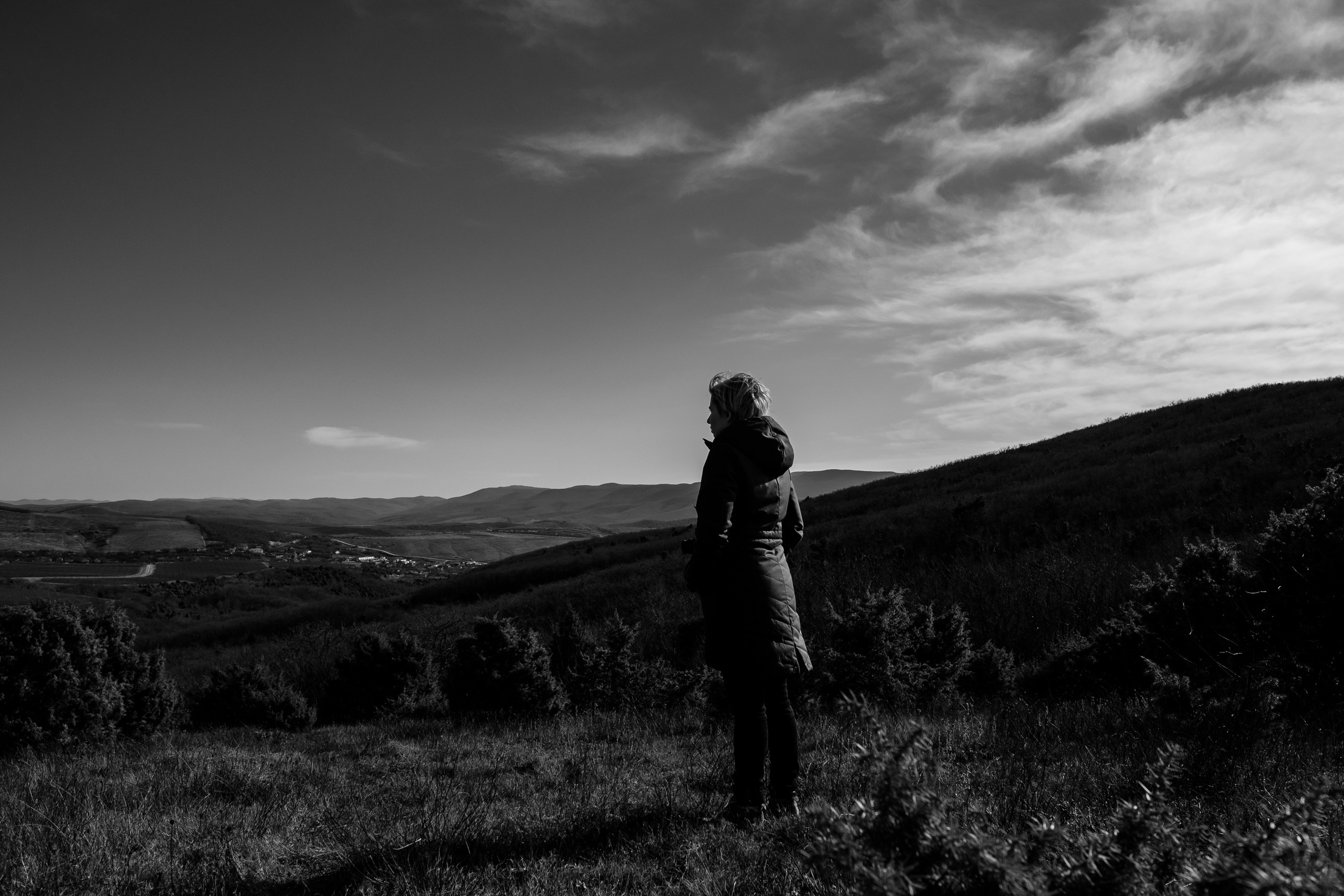 Как Леся и Алена по хребту Бакса выгуливали. Семейный фотограф в Анапе Валерий Скурыдин