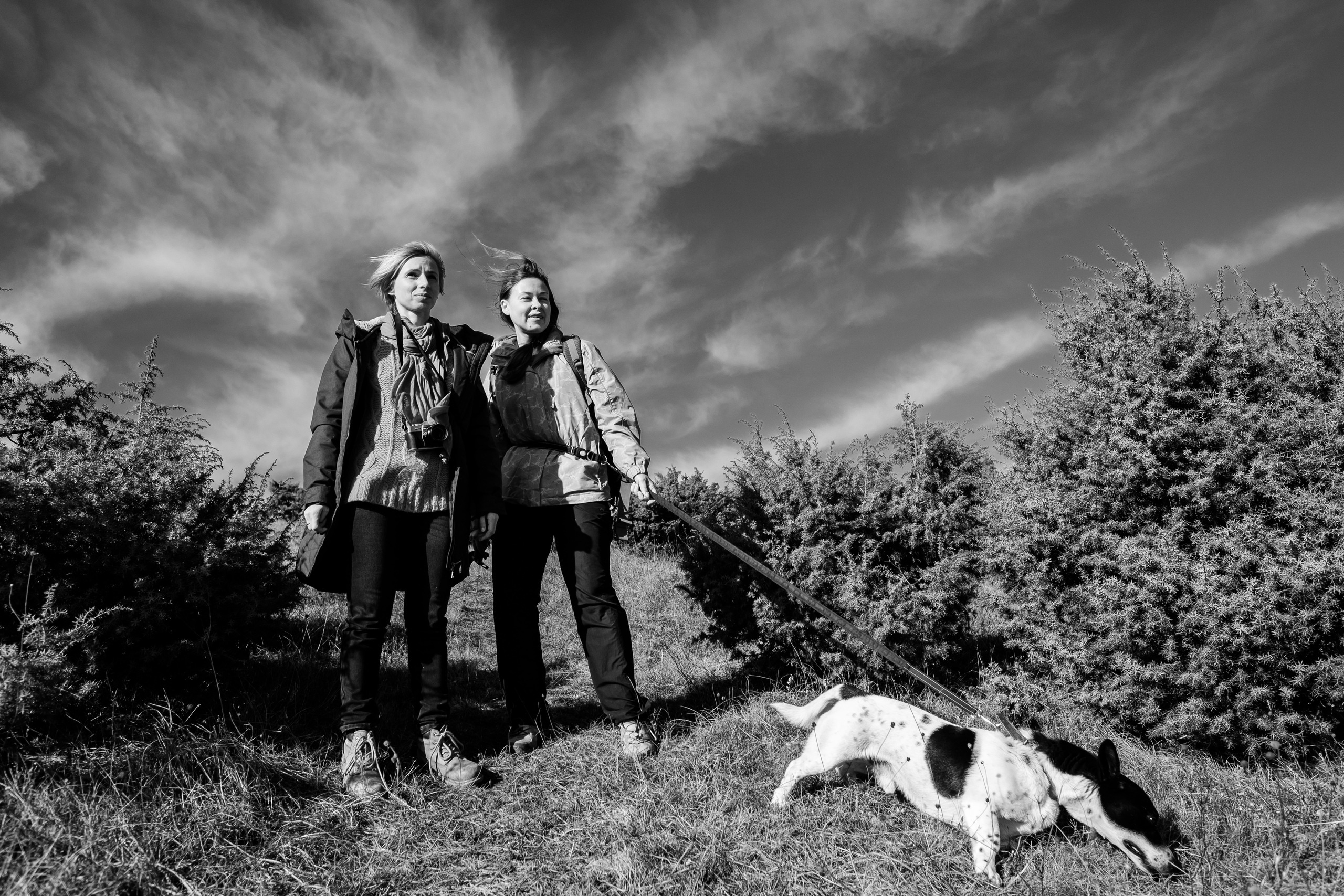 Как Леся и Алена по хребту Бакса выгуливали. Семейный фотограф в Анапе Валерий Скурыдин