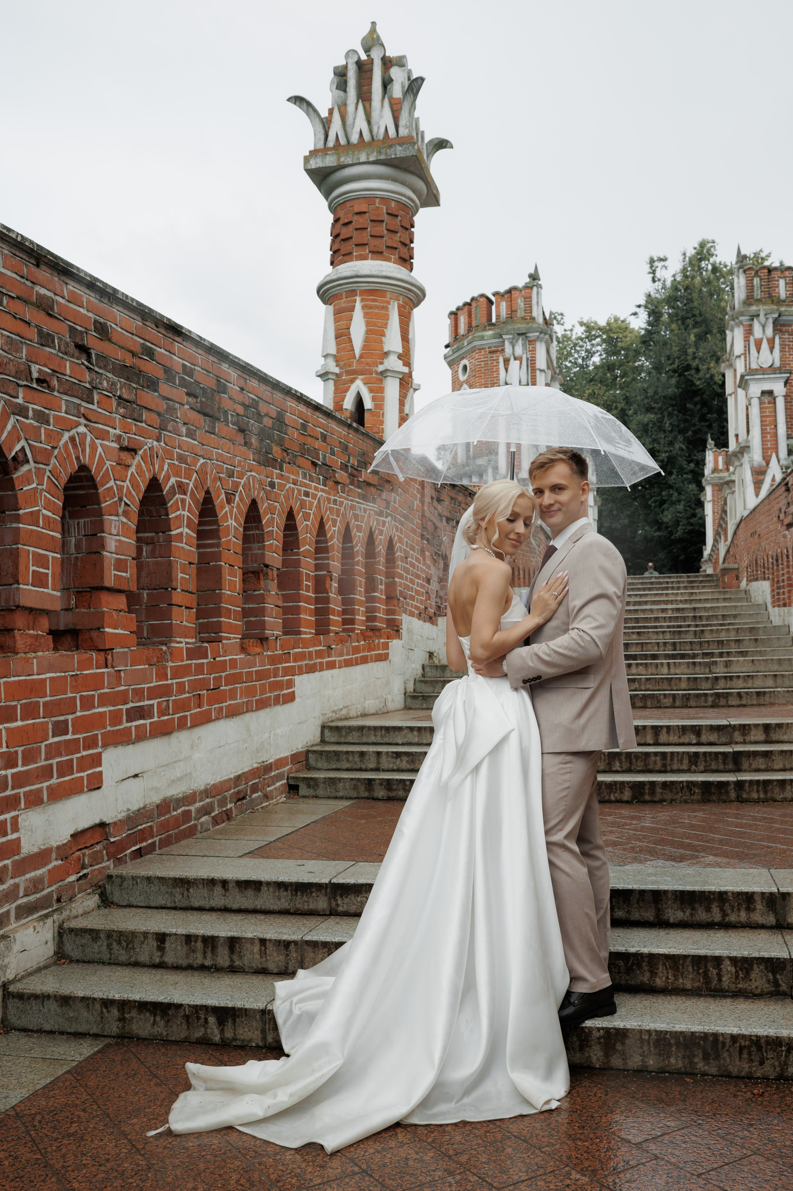 Отель «Милан», Шипиловский ЗАГС, прогулка в парке Царицыно. Свадебный и репортажный фотограф (Москва, Королев и другие)
