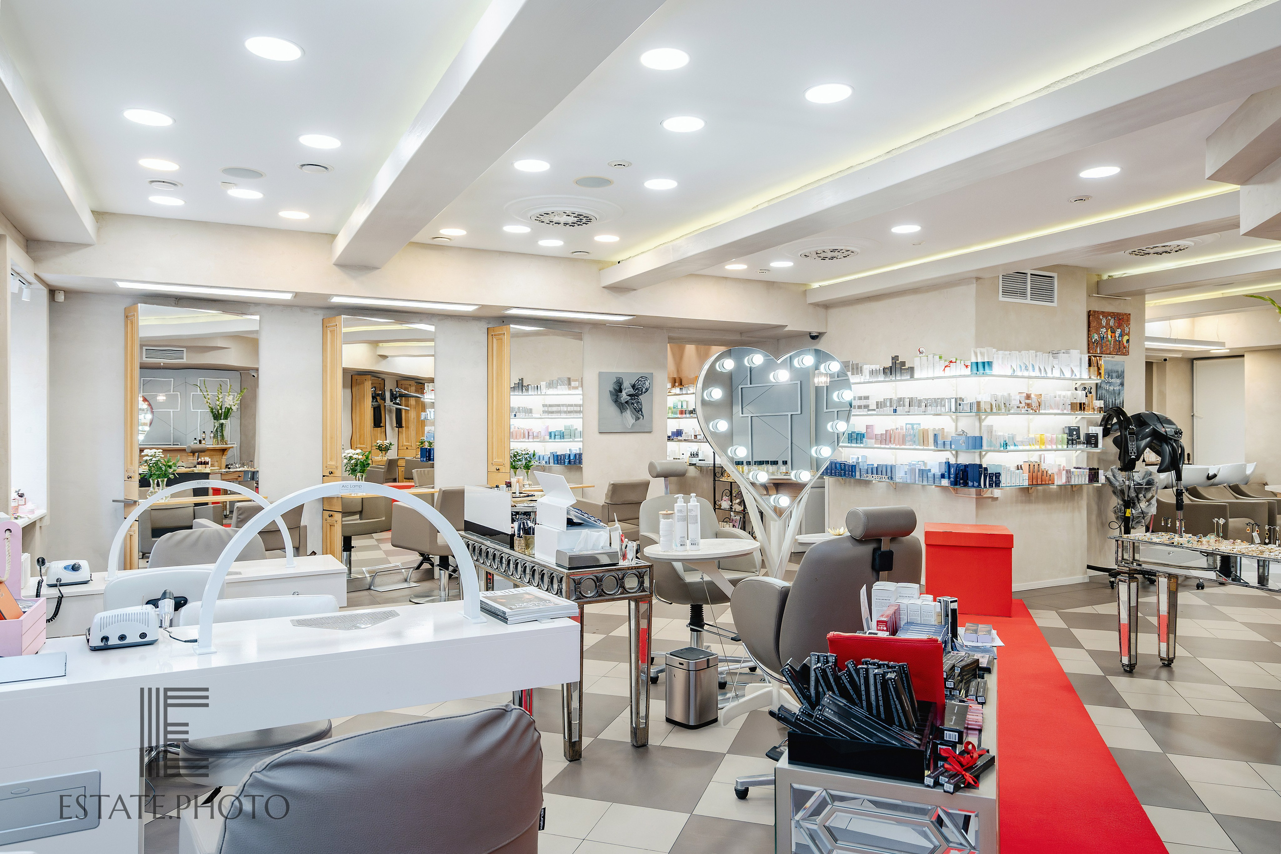 Салоны Красоты. Интерьерный фотограф Москва Татьяна Казакова