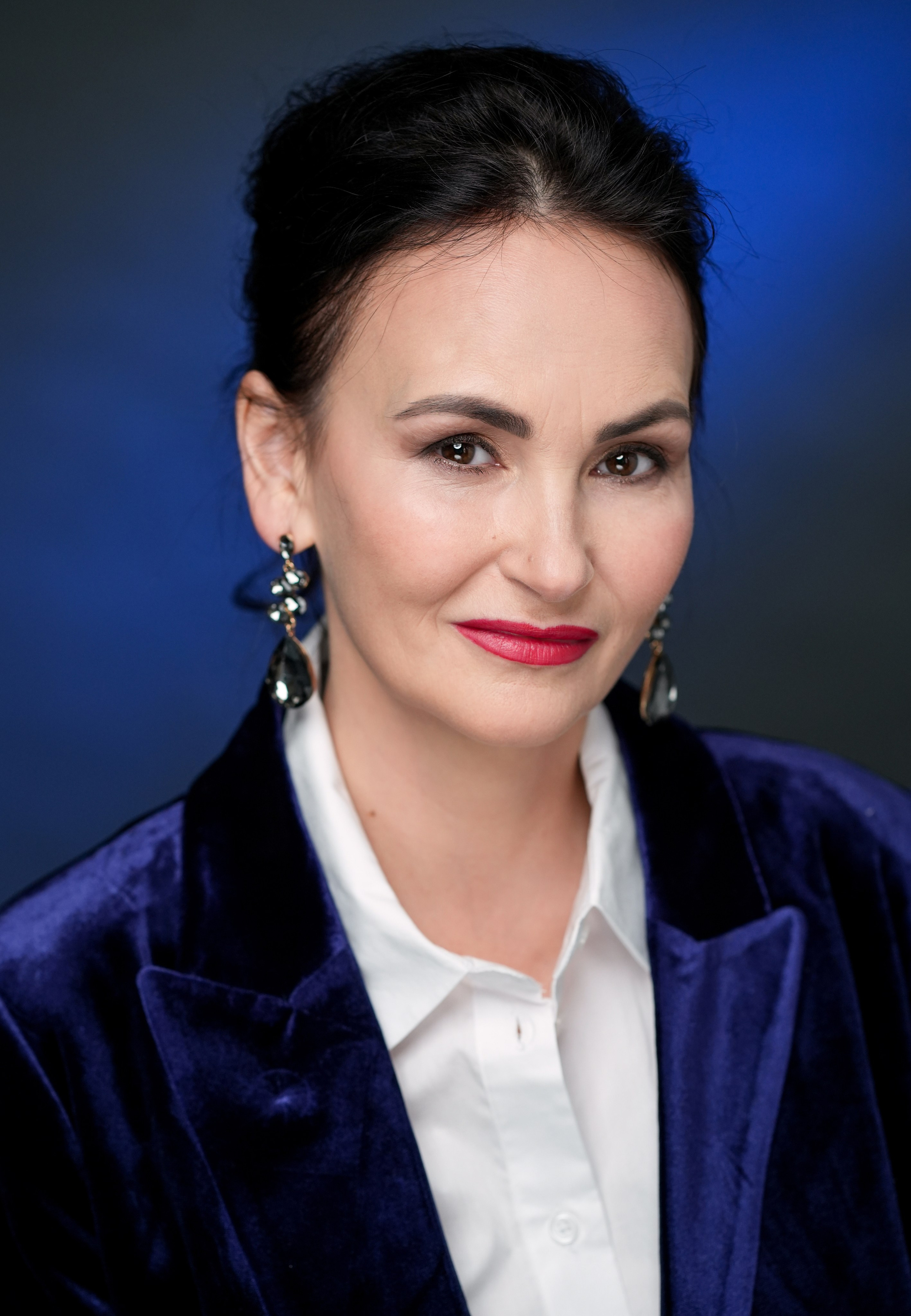 Актриса Елена Андреева. Портретная съемка в Москве, студийный фотограф Игорь Фомин