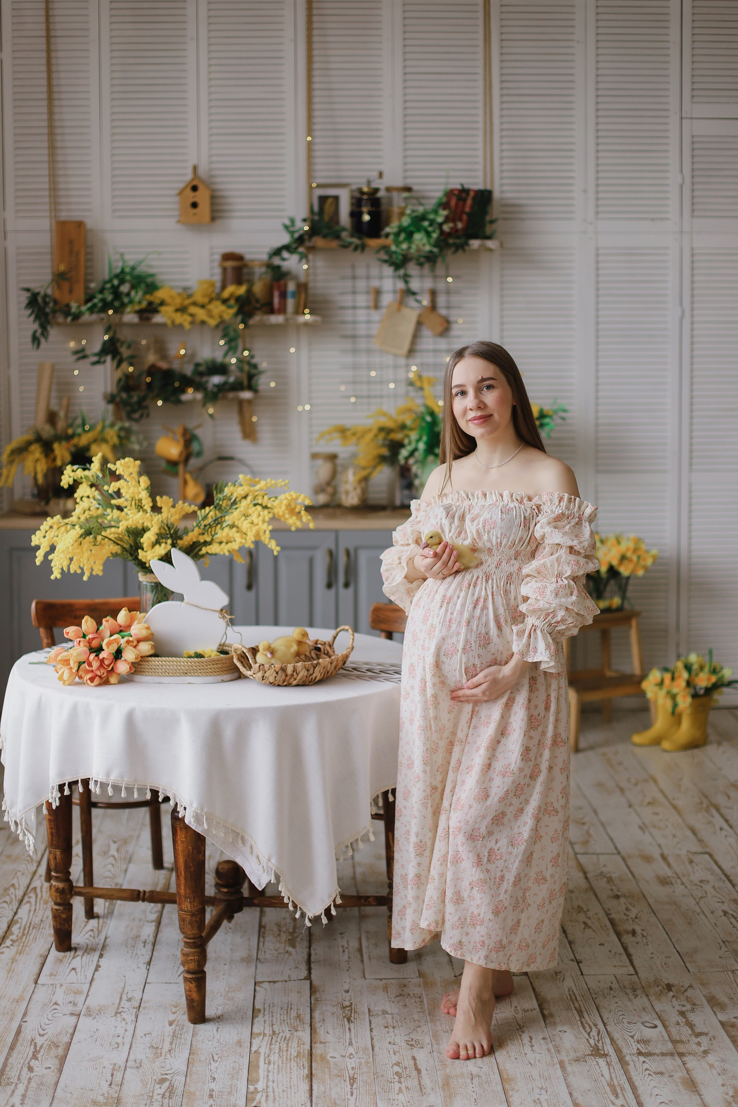 Вова, Вика, Ева — с утятами. Свадебный, семейный и детский фотограф в Люберцах Зайцева Анастасия