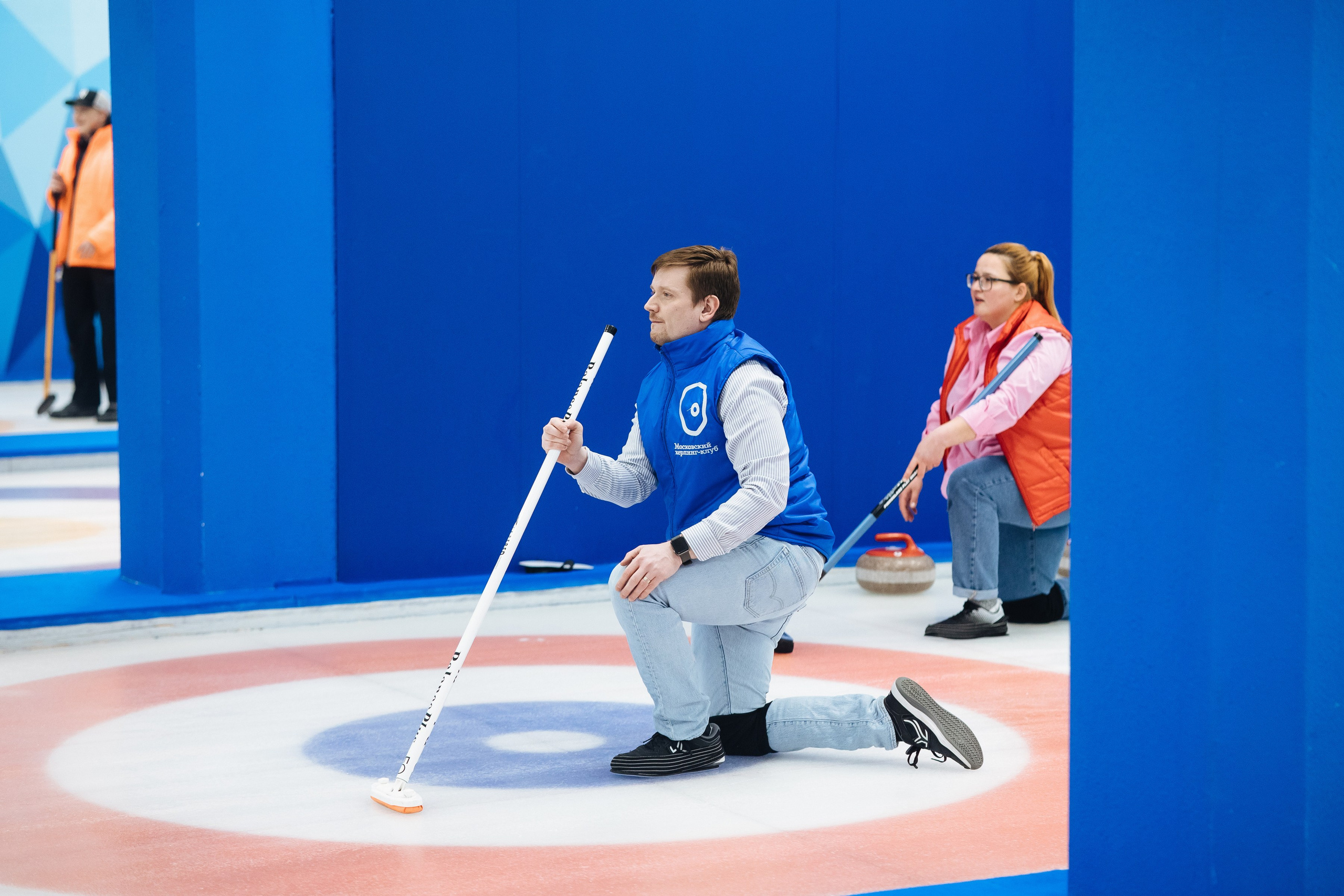 Корпоратив в кёрлинге. Свадебный и семейный фотограф Екатерина Иванова