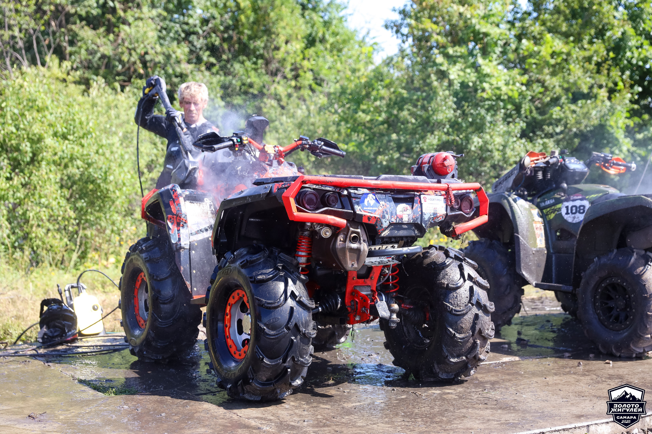 Кубок России по гонкам с водными препятствиями на квадроциклах «Золото Жигулей 2025». Спортивный фотограф в Самаре