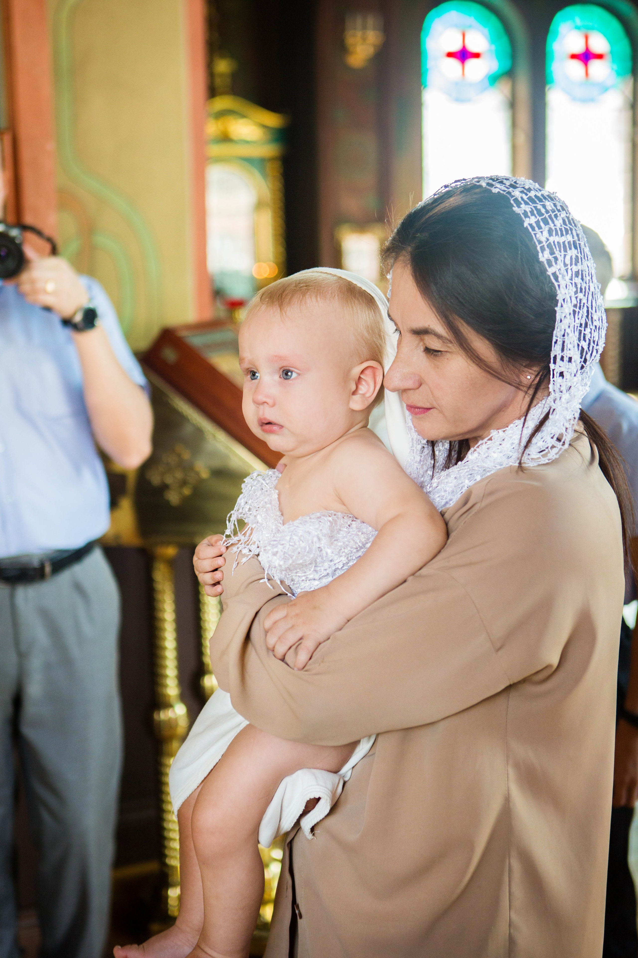Крещение Юрия. Свято-Троицкий Собор. Свадебный семейный и детский фотограф в Краснодаре Карина Федоровская