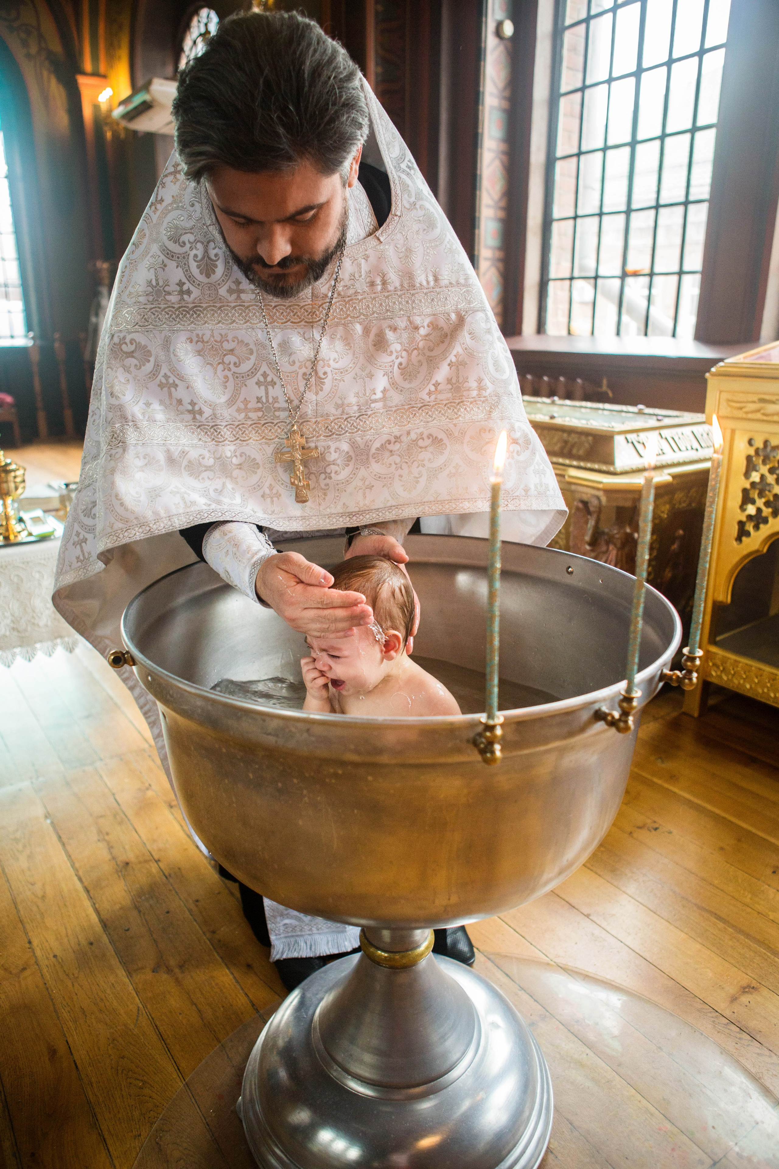 Крещение Елизаветы. Свято-Троицкий Собор. Свадебный семейный и детский фотограф в Краснодаре Карина Федоровская
