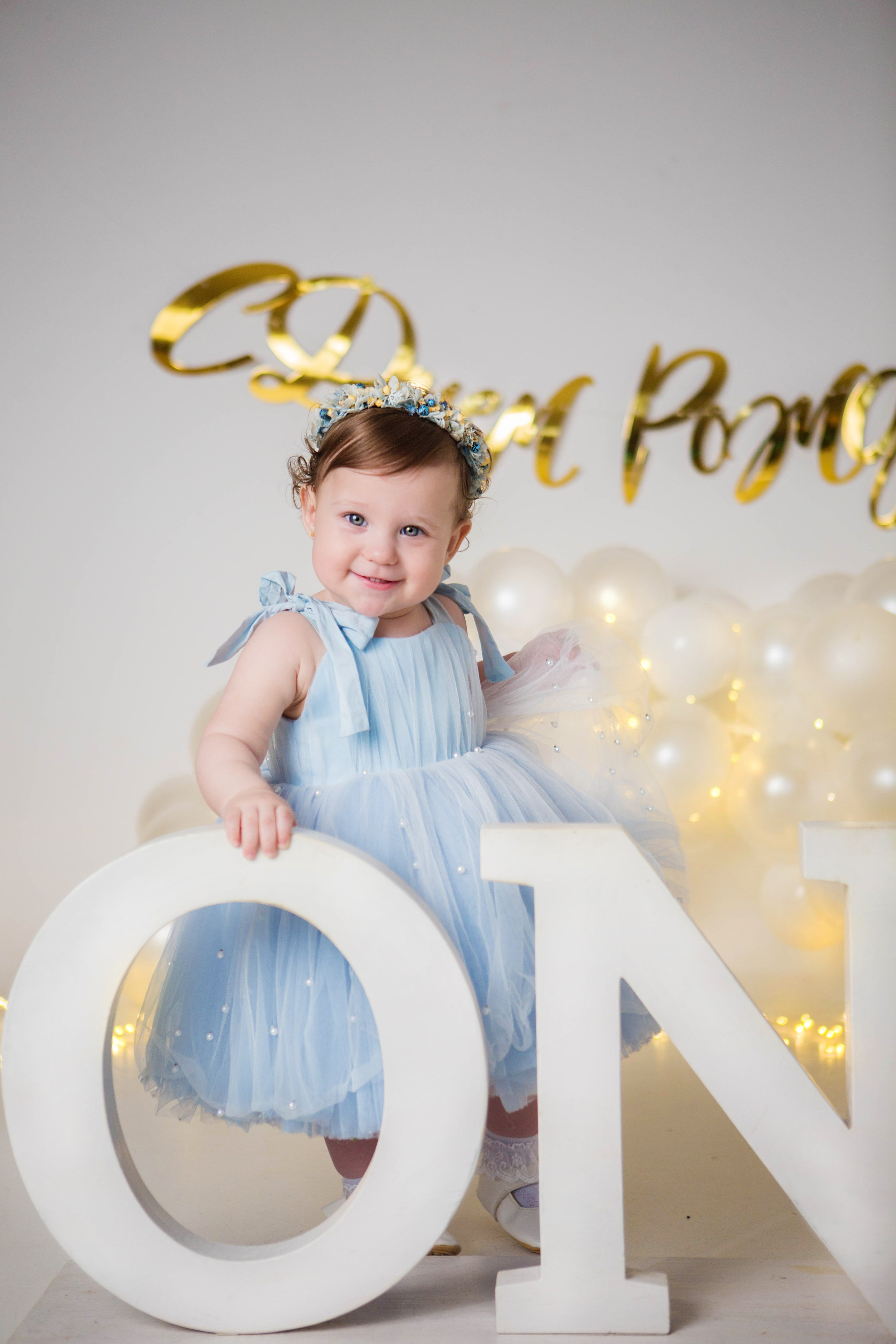 Даша, 1 год. Фотостудия «Антураж». Свадебный семейный и детский фотограф в Краснодаре Карина Федоровская