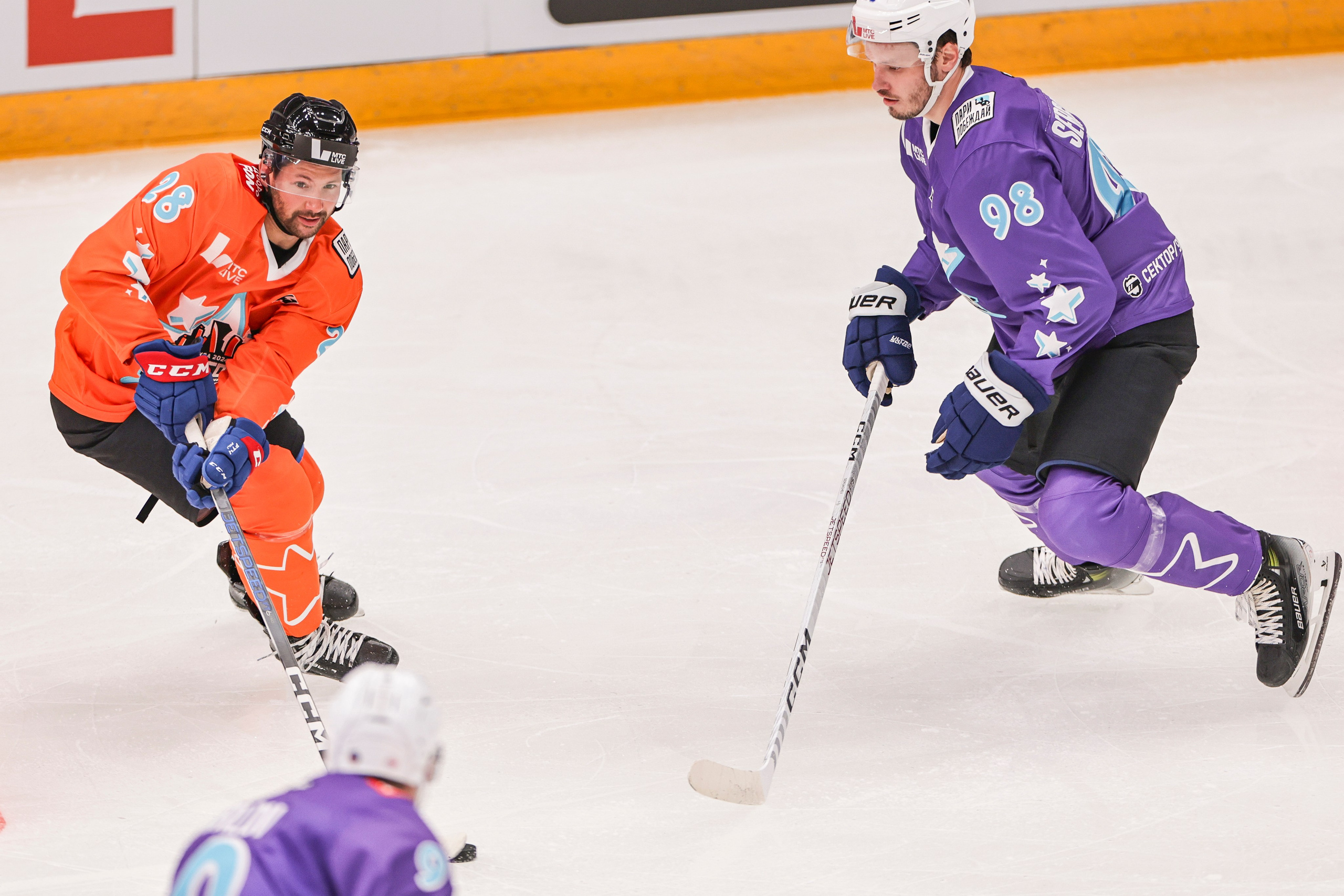 Матч года 2024: Игроки НХЛ против Игроков КХЛ. Спортивный репортажный фотограф Казань Нафис Сиразетдинов
