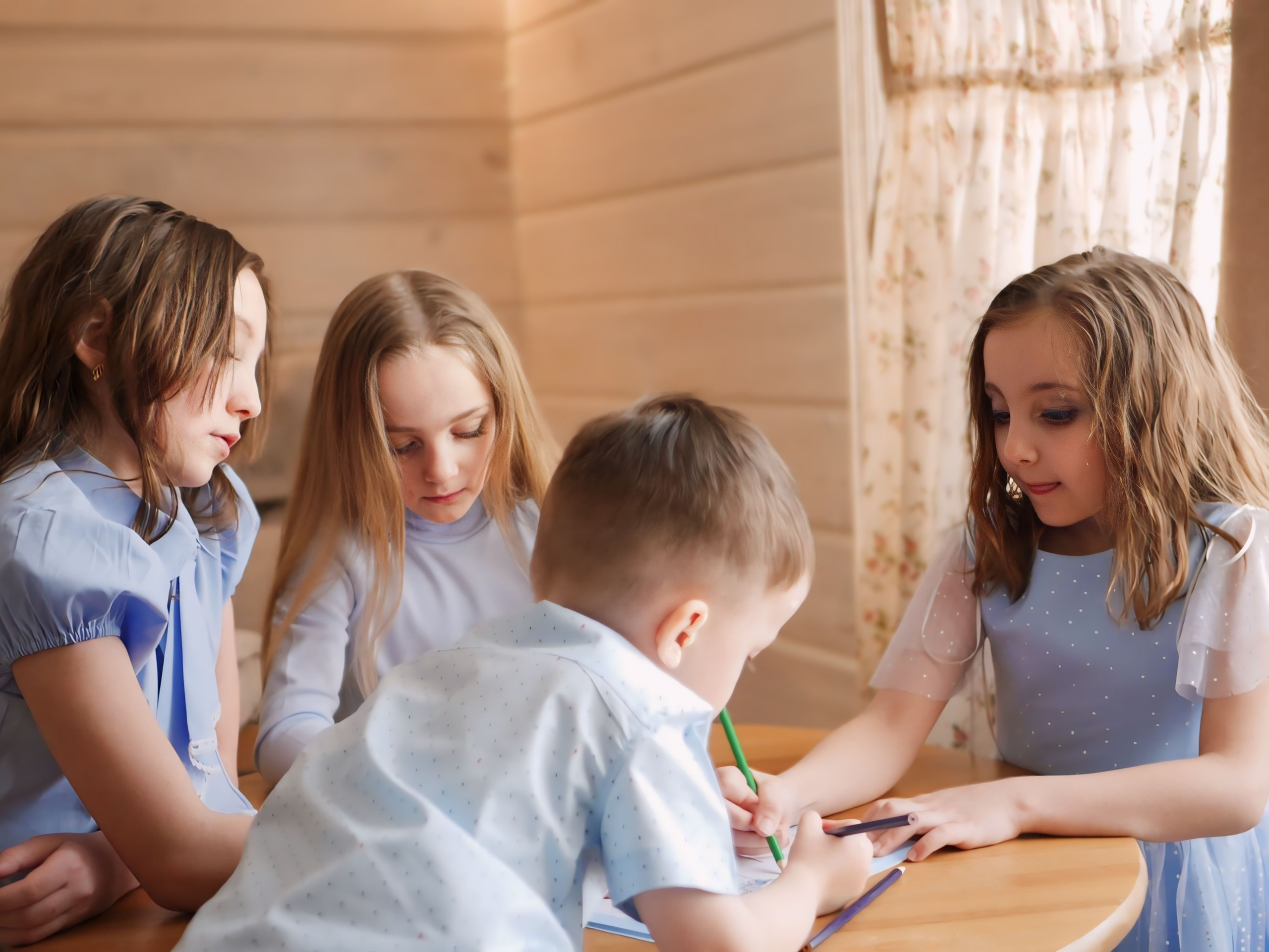 Дети в кадре