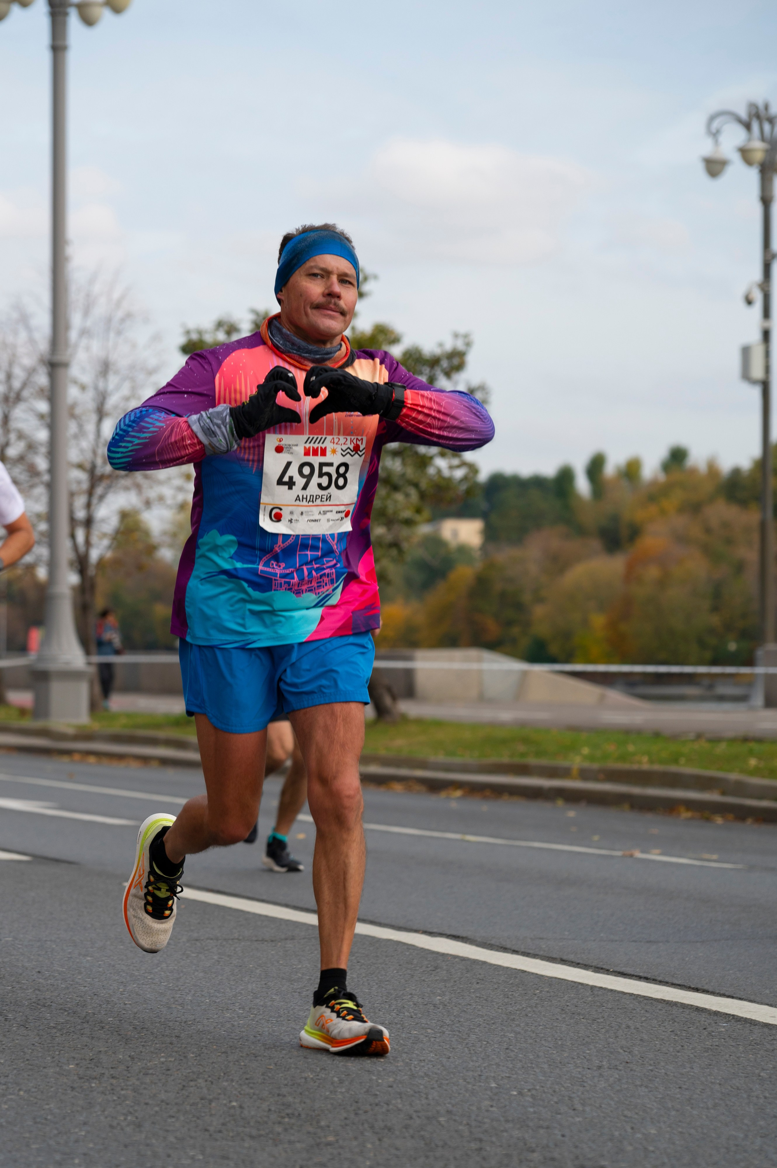 Спортивные мероприятия: Московский марафон 2024. Фотограф Михаил Волков