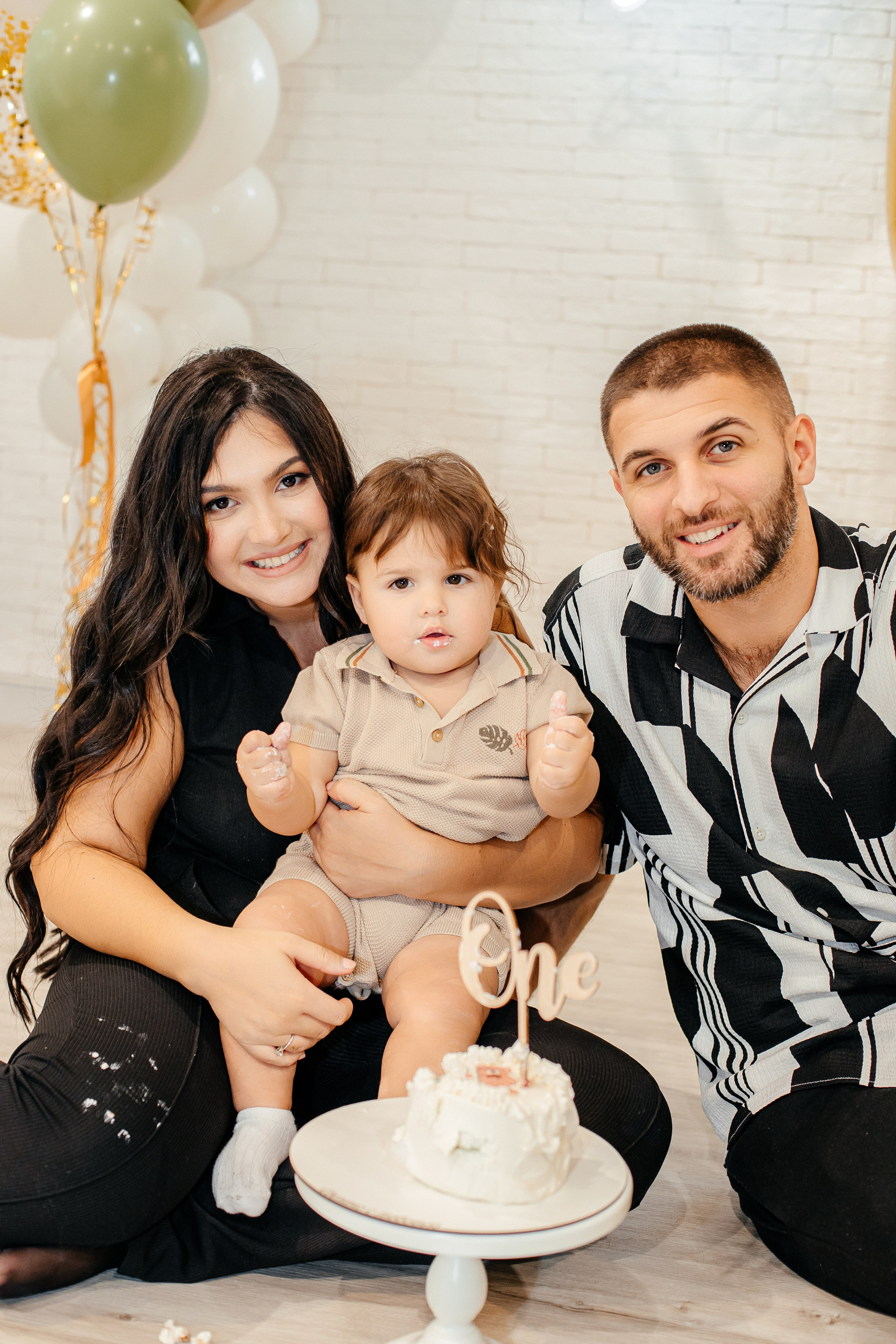 Камилю 1 годик — студия. Elena Sova — семейный и женский фотограф в Санкт-Петербурге