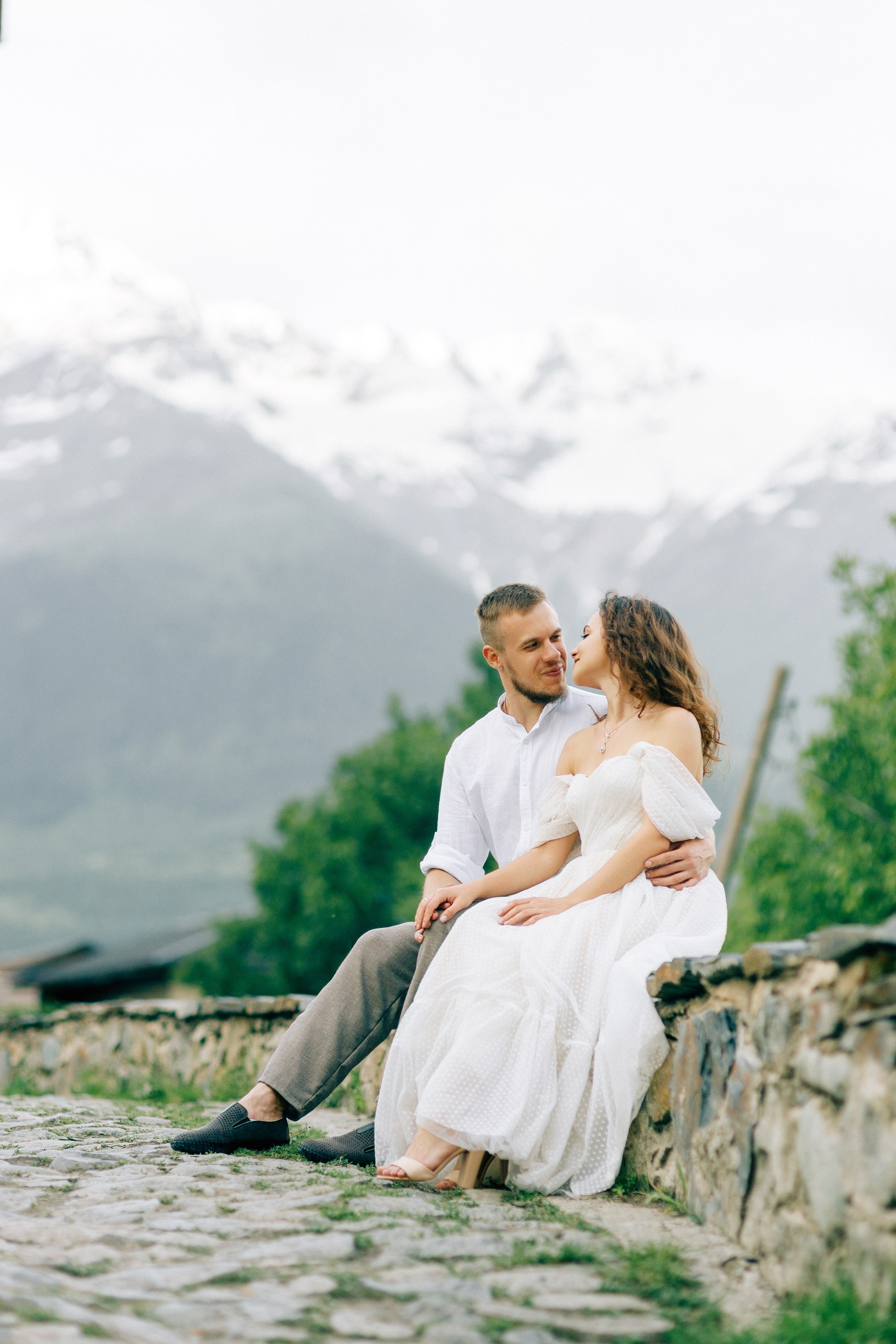 Свадьба в горах Сванетии в Грузии