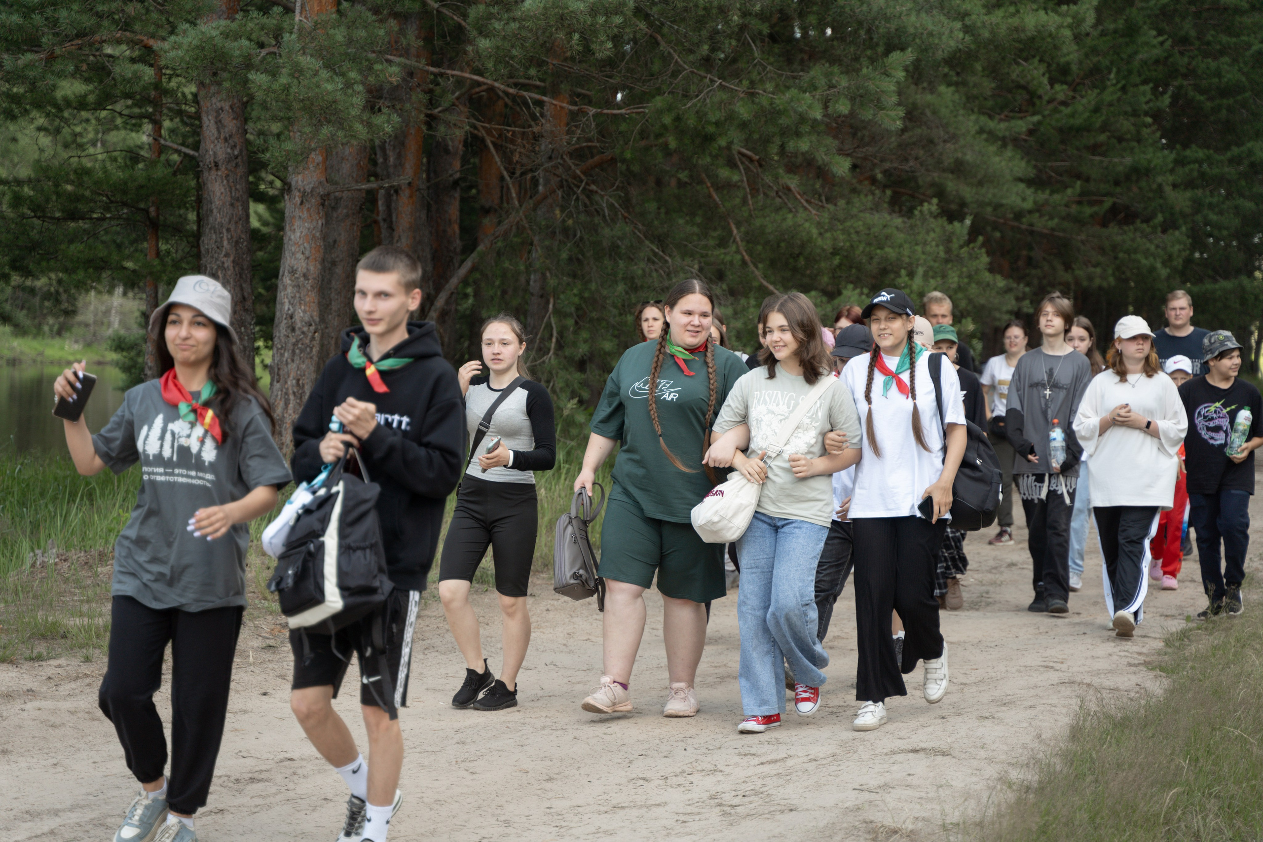 Эко-сборы добровольцев «О! Пушка» в национальном парке «Мещерский» 2024. Фотограф Надежда Погребняк | Рязань | Москва