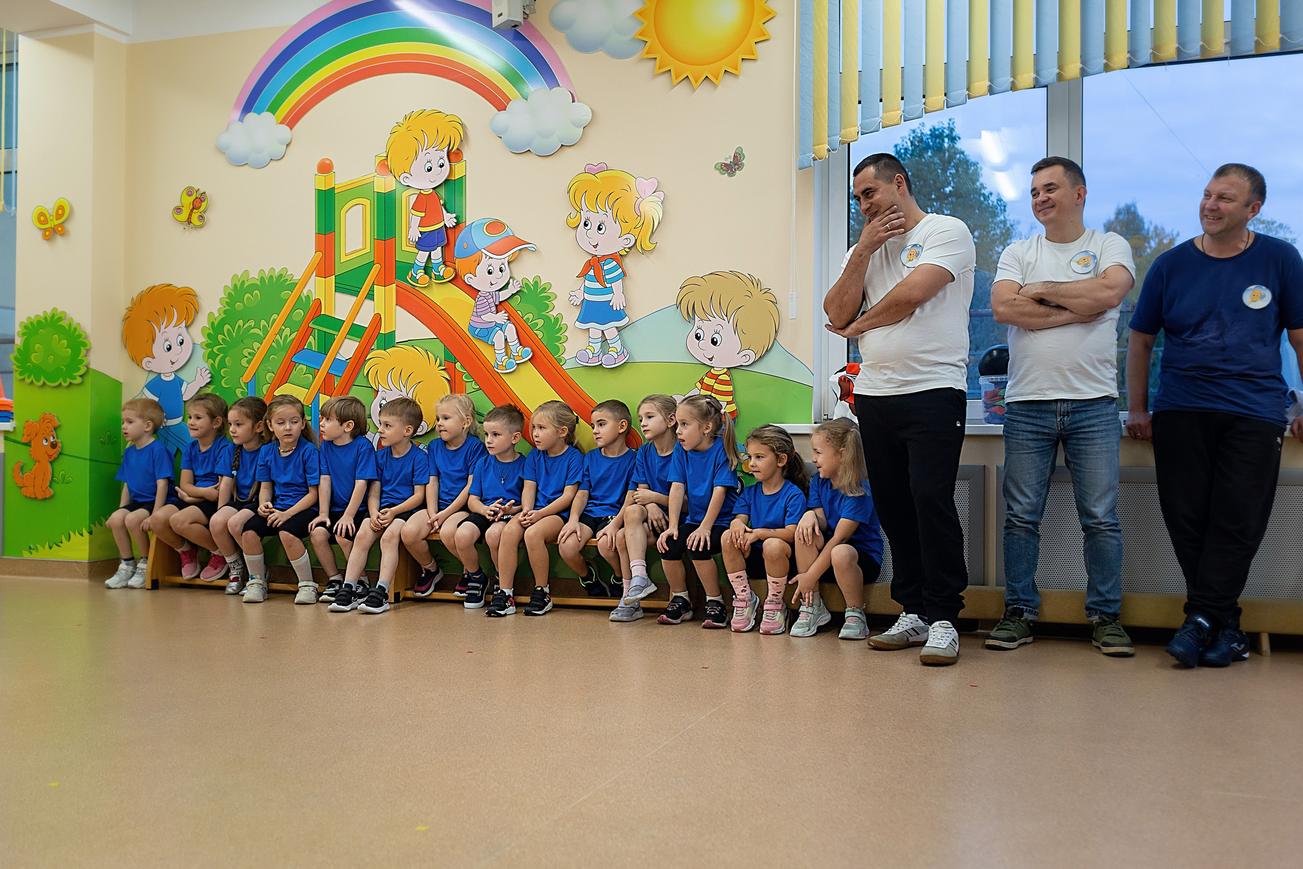 День пап в детском саду_2024. Семейный фотограф в Санкт-Петербурге