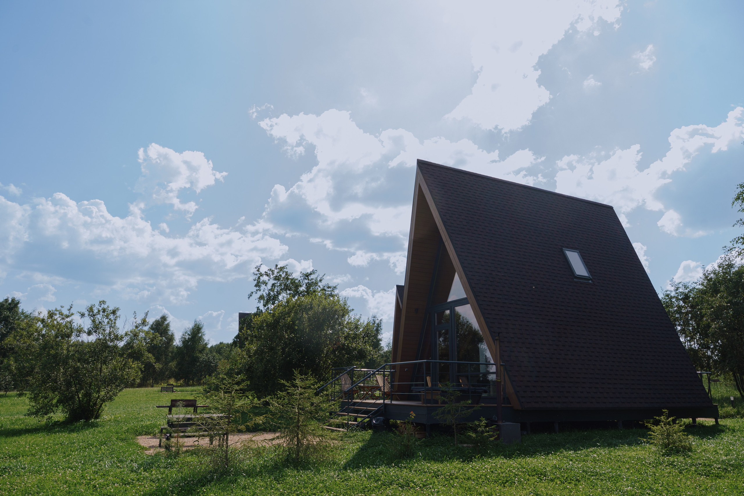 Глемпинг Трофимов берег Москва