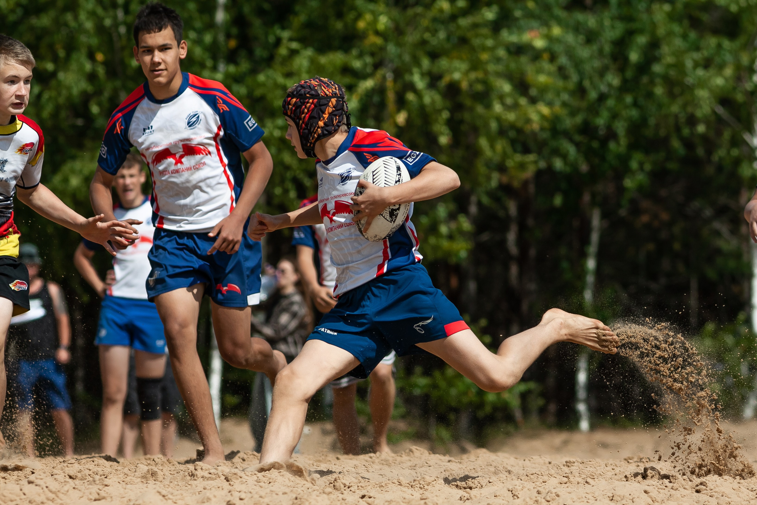 «Кубок «Молота» по пляжному Регби. Фотография