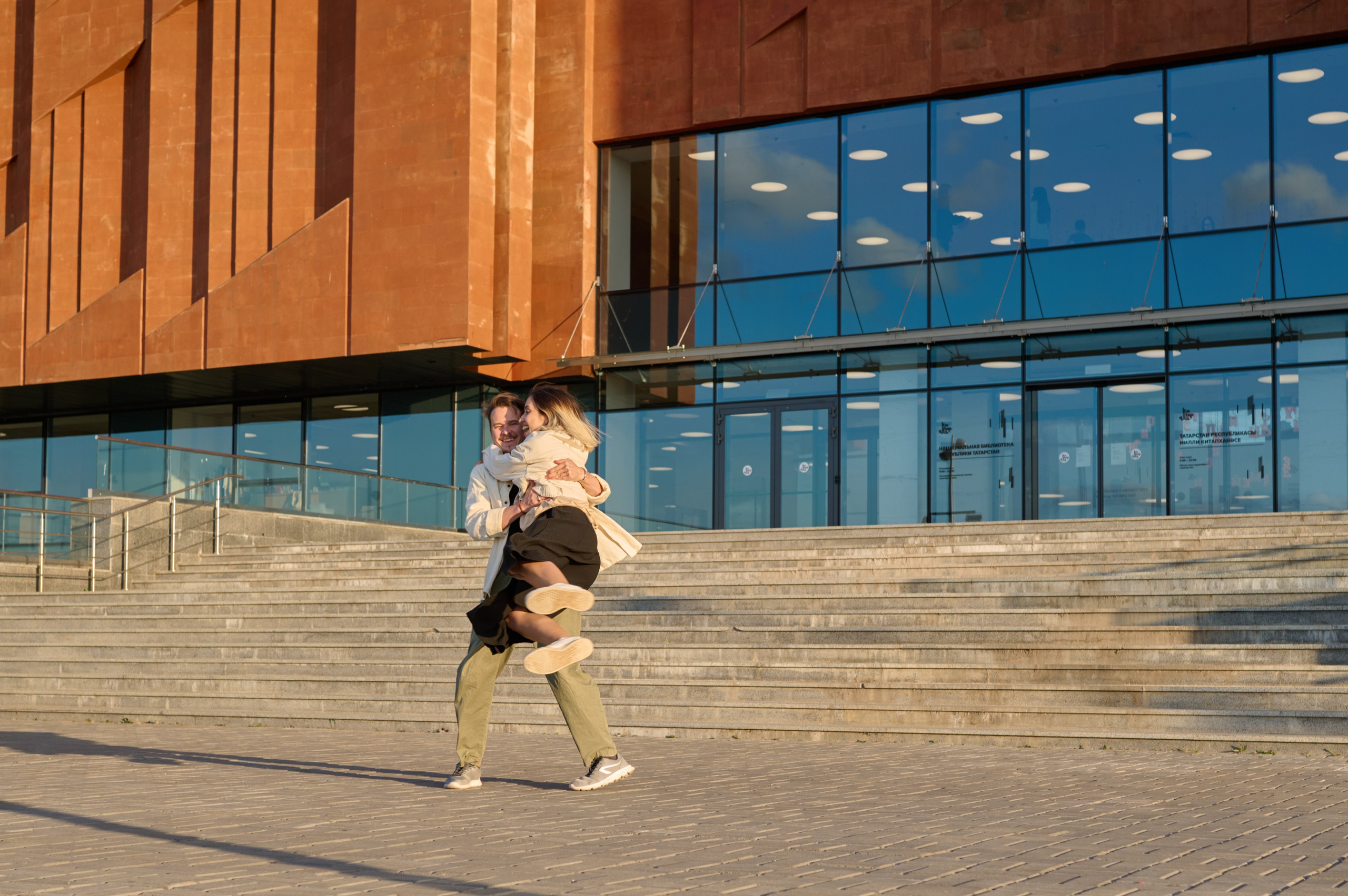 Ренита и Егор с Фокси и Пени. Фотограф анималист в Казани Алина Сулейманова. Фотограф животных