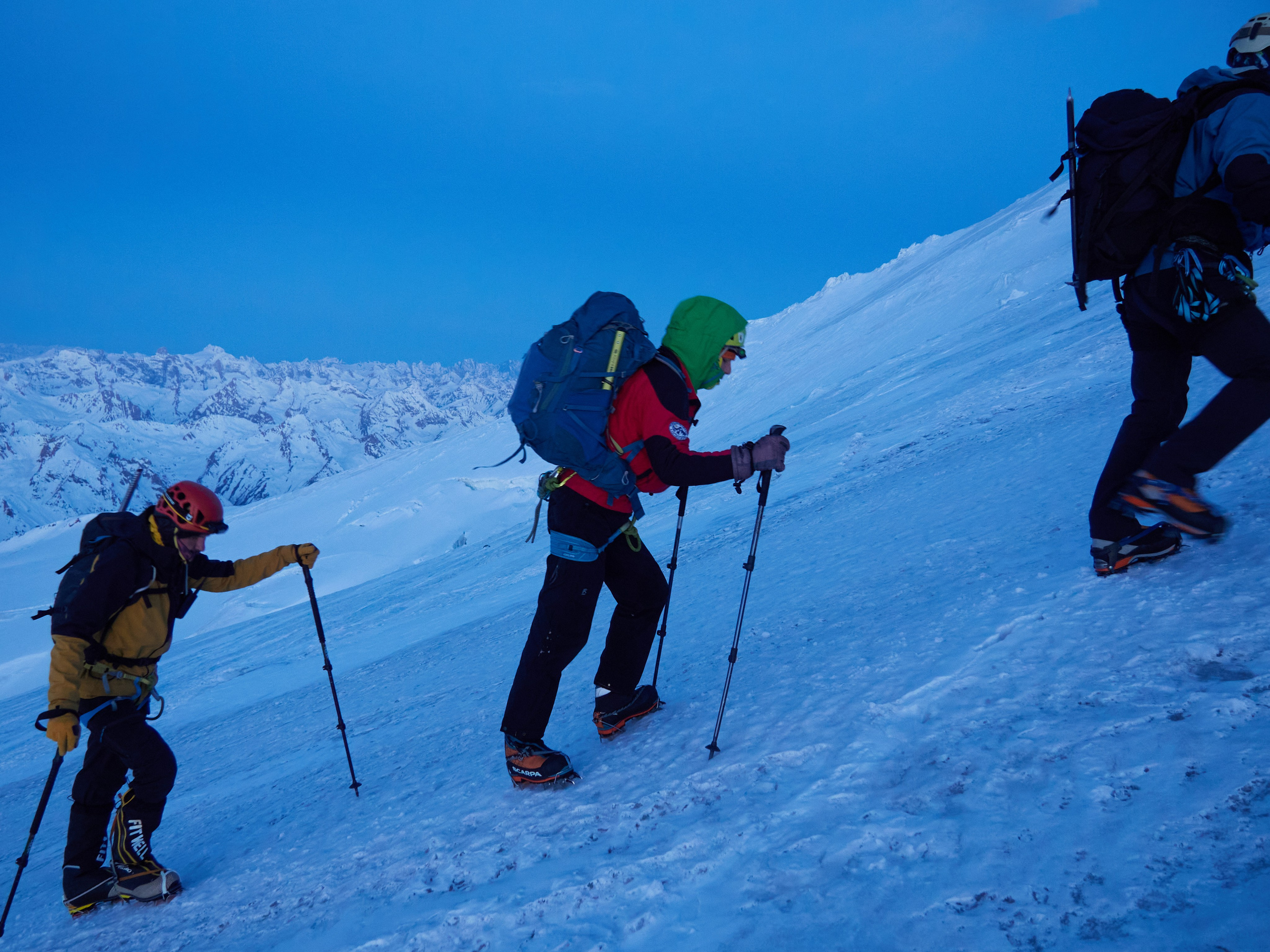 Фотограф на Эльбрусе