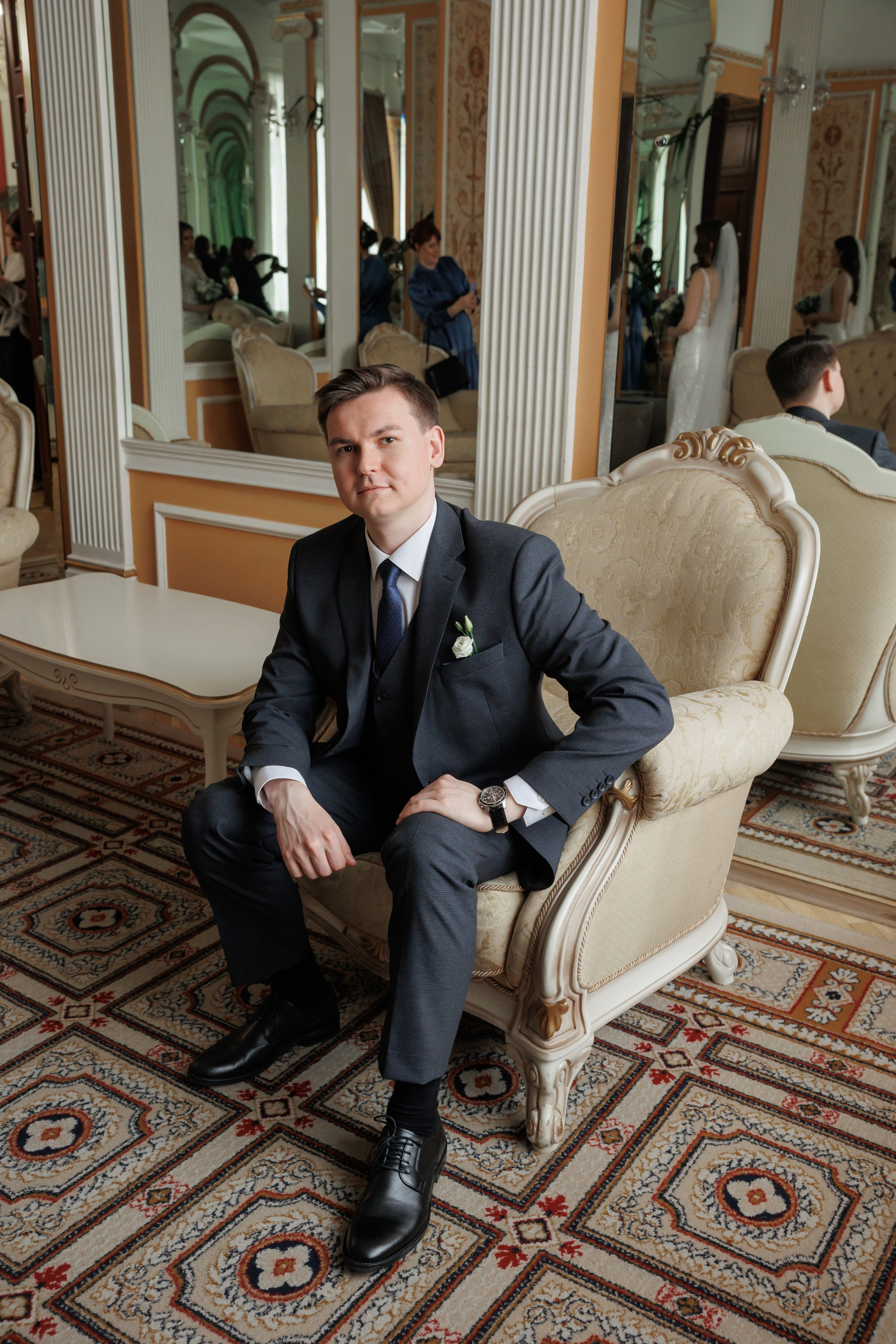 Даша и Дима, Грибоедовский ЗАГС. Свадебный и репортажный фотограф (Москва, Королев и другие)