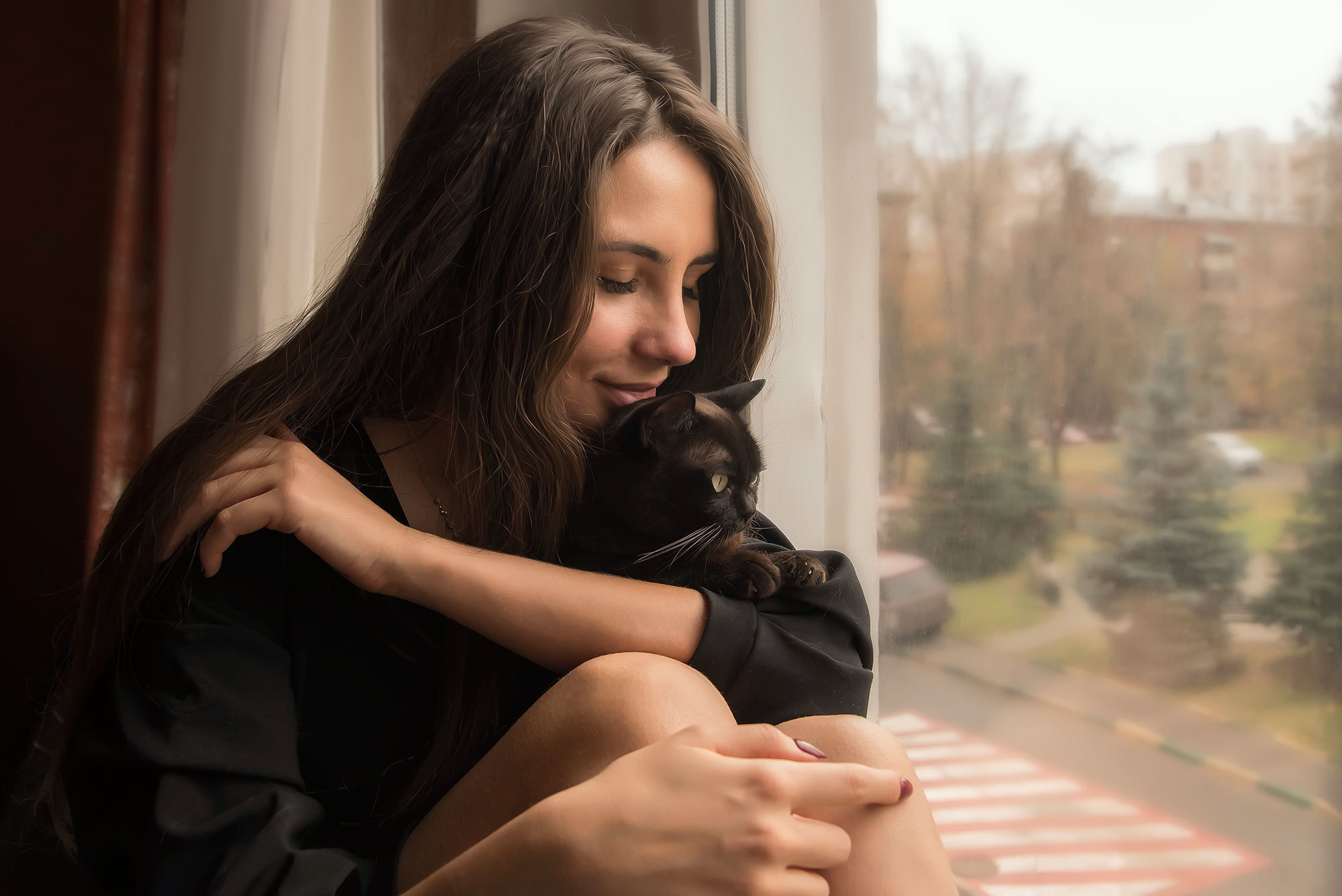 Ирина, Амур и Тиара. Фотограф в Москве Аня Цыплакова