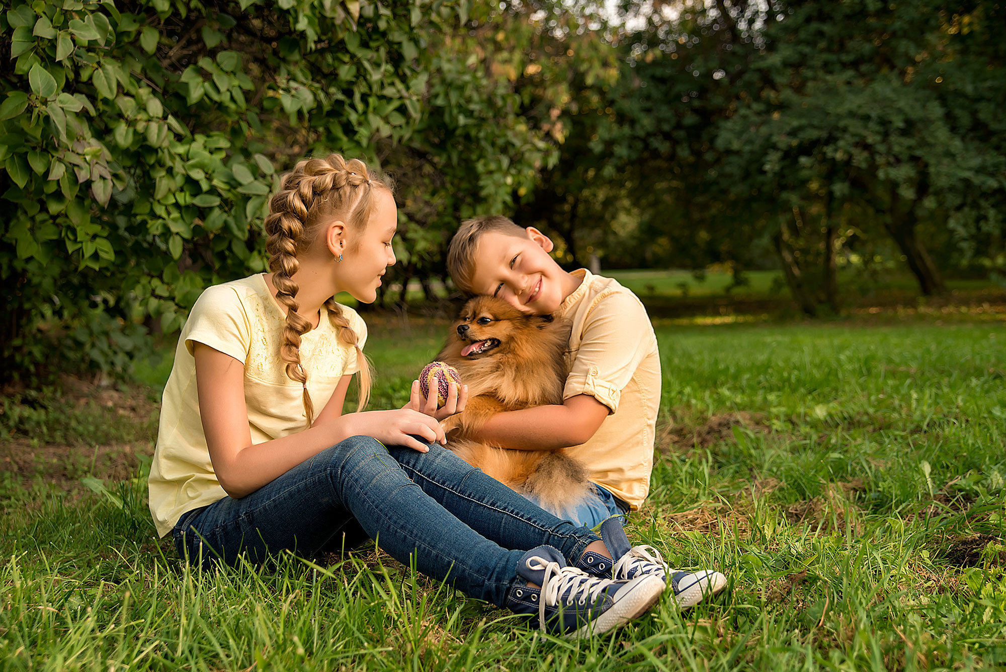 Настя, Никита и Гарри. Фотограф в Москве Аня Цыплакова