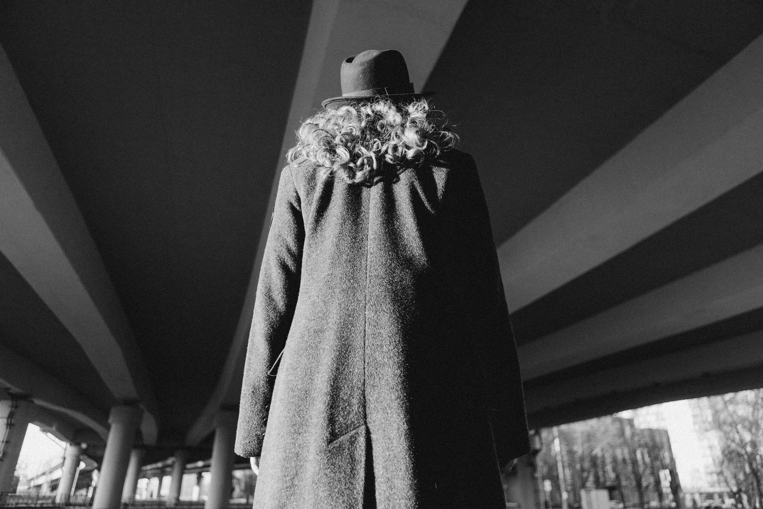 Настя. Гранж под эстакадой. Семейный фотограф в Москве Валерия Карпова