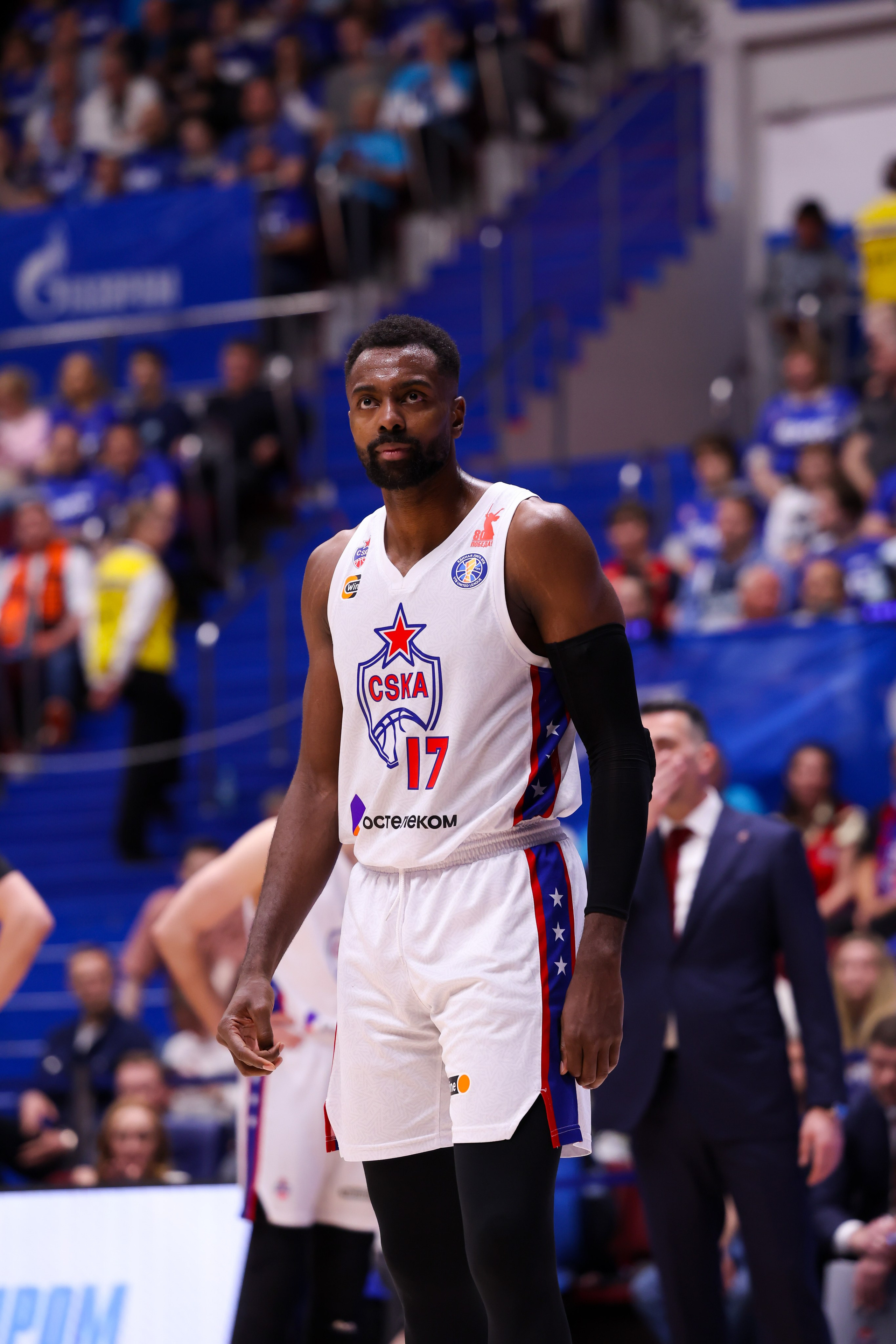 БК «Зенит» — БК «ЦСКА» финал ЕЛ ВТБ 1 игра 27.05.2025. Спортивный и репортажный фотограф Антон Тереханов