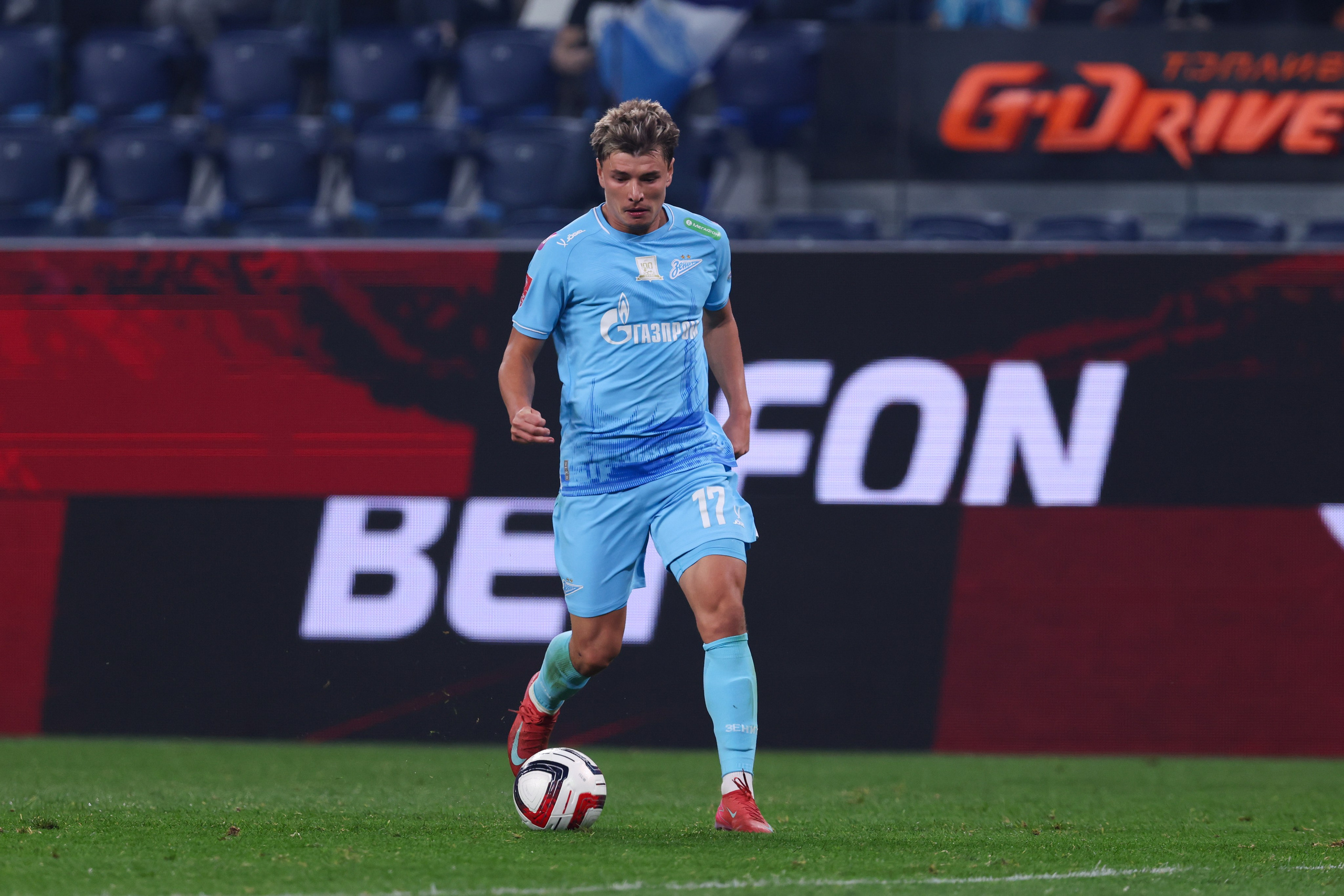 ФК Зенит -ФК Оренбург Fonbet Кубок России 2025/26. Спортивный и репортажный фотограф Антон Тереханов