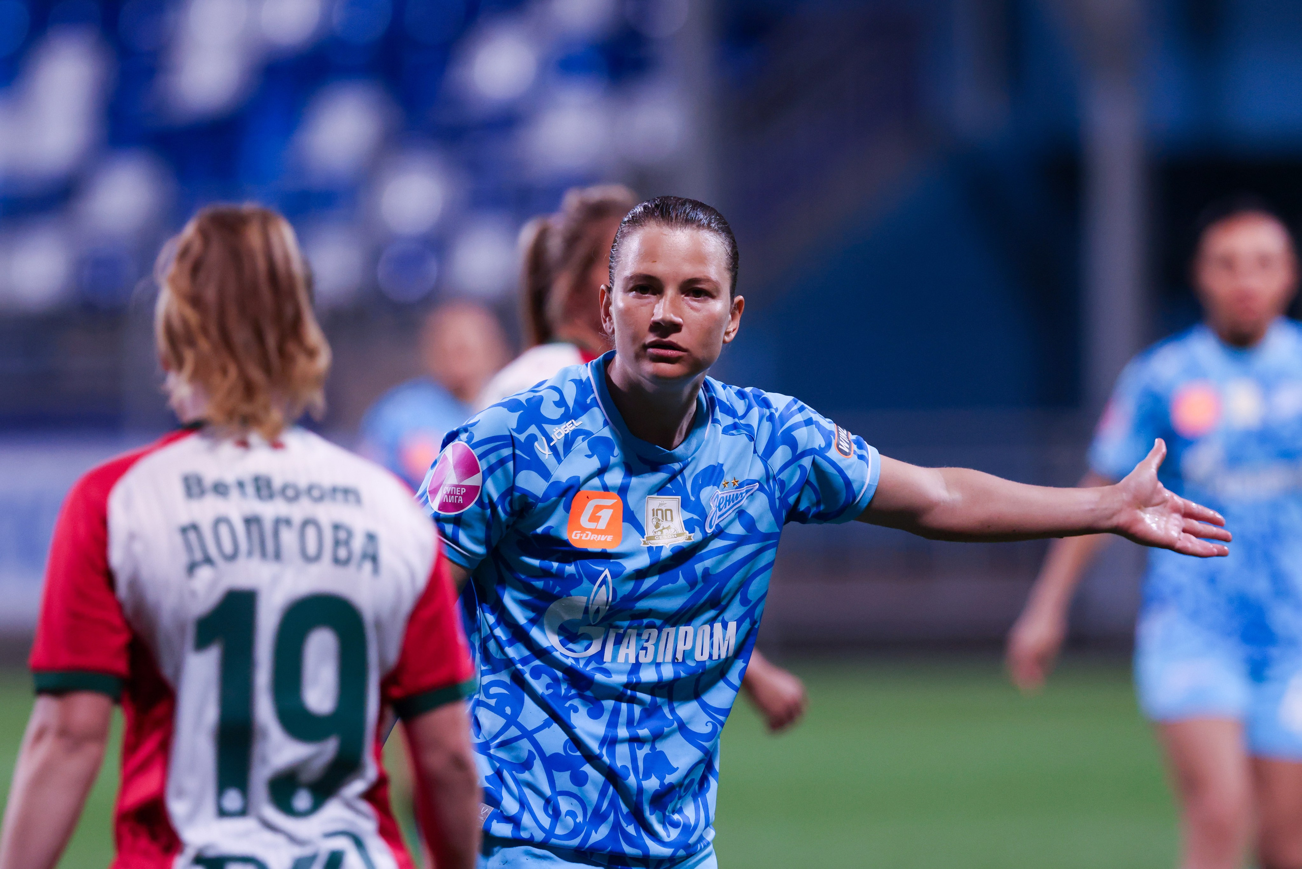 ЖФК «Зенит» — ЖФК «Локомотив» Москва Winline Кубок России 13.09.2025. Спортивный и репортажный фотограф Антон Тереханов