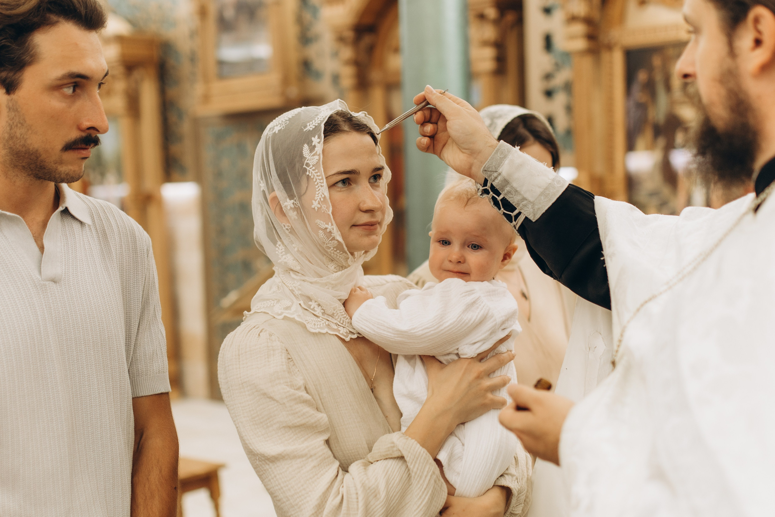 Крещение Марии и Валерии. Семейный фотограф в Краснодаре Виктория Кокоулина