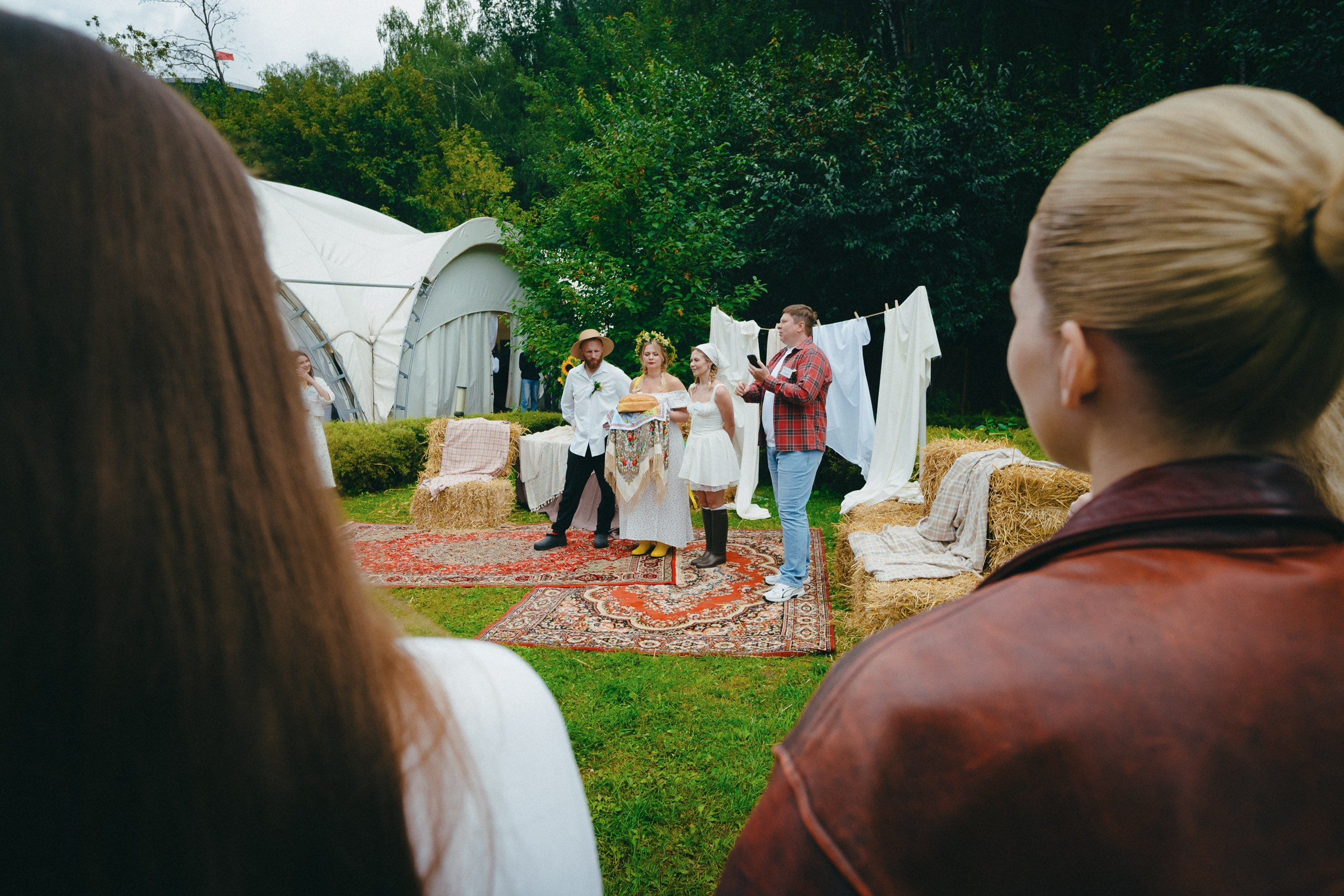 Корпоратив летом под открытым небом. Komonev