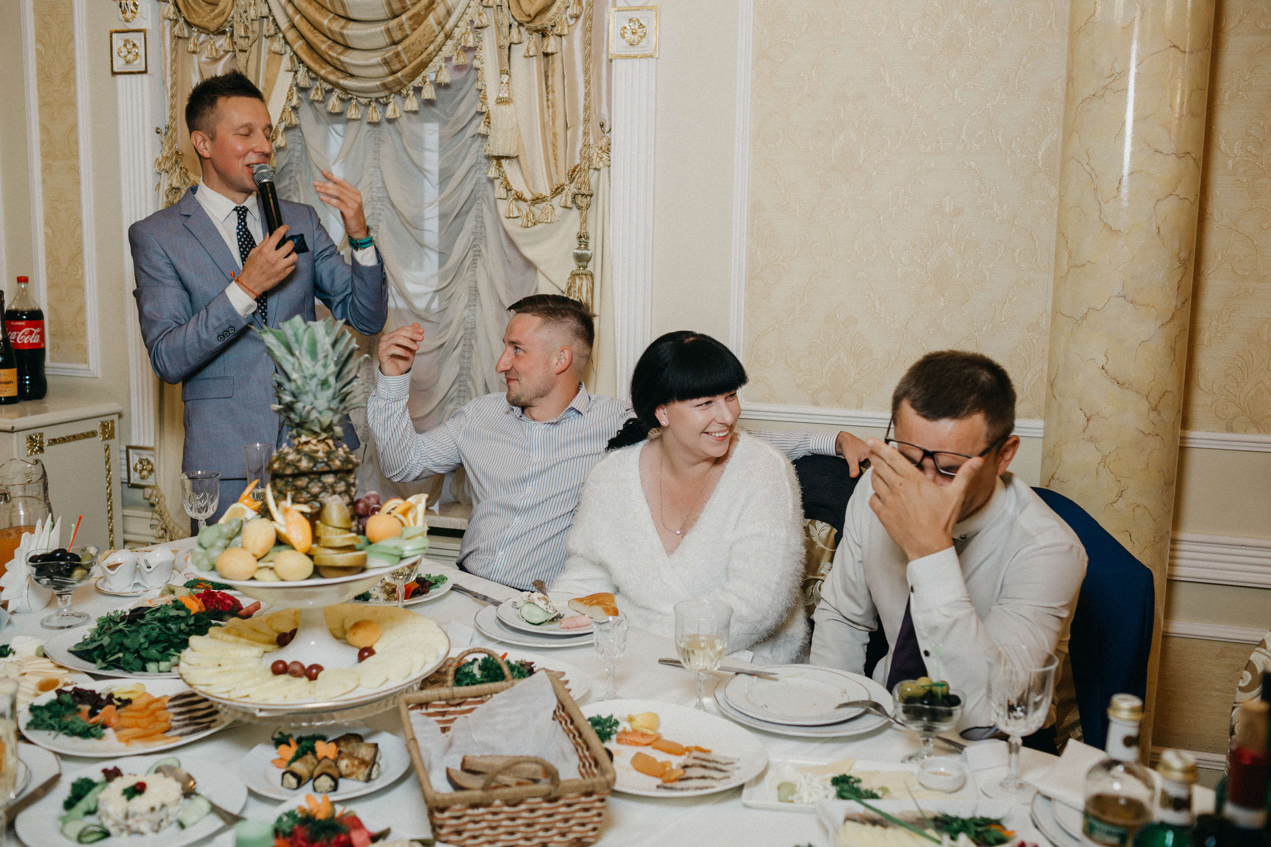 Лена и Андрей. Ведущий на свадьбу в Москве Зубков Алексей