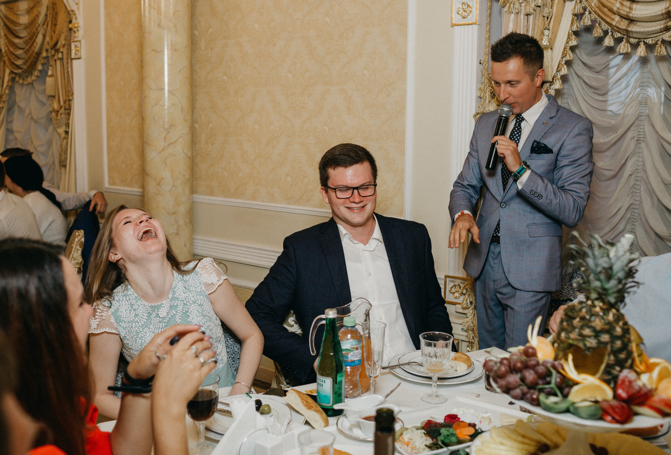 Лена и Андрей. Ведущий на свадьбу в Москве Зубков Алексей