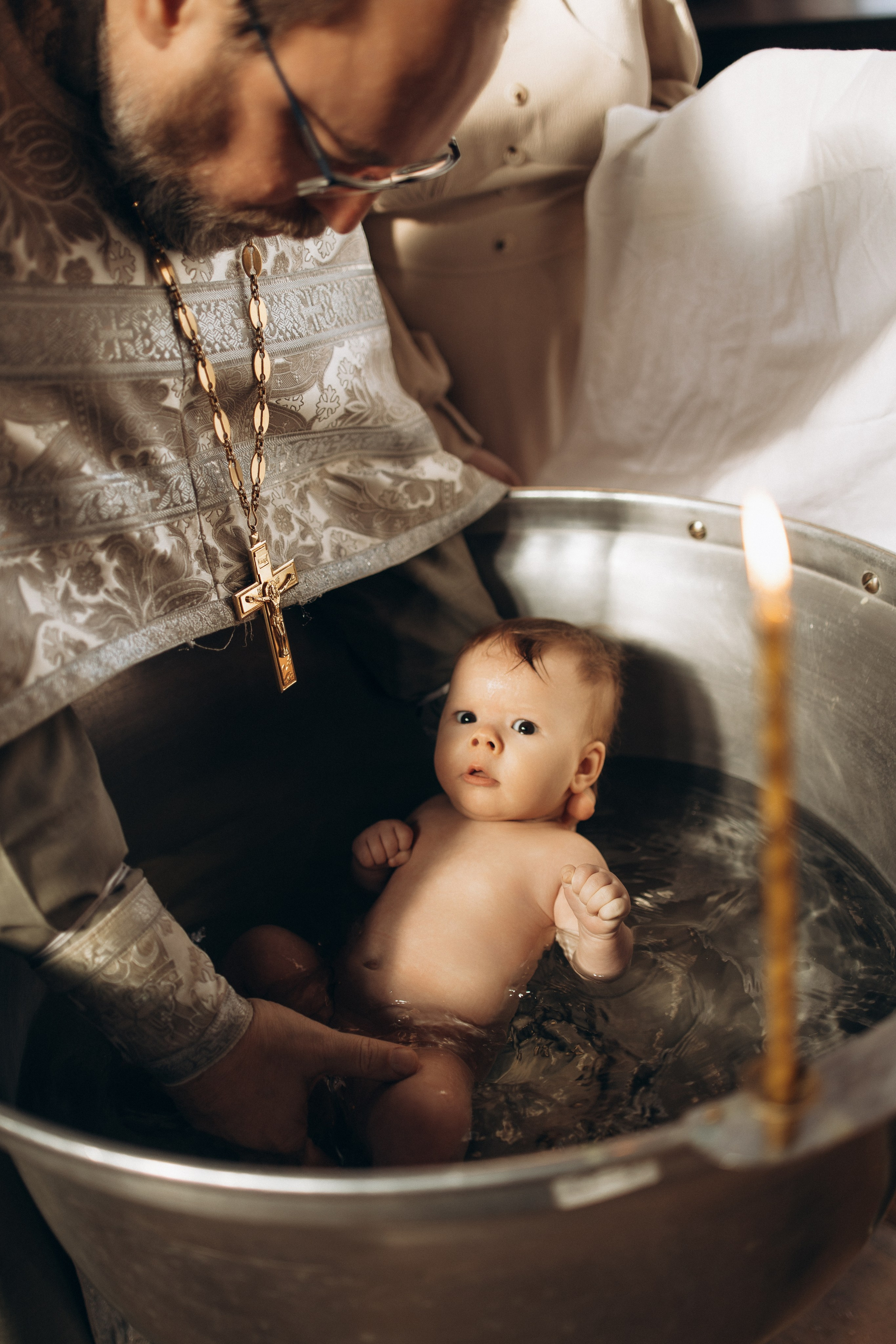 Крещение Аврелии. Самый теплый фотограф в Краснодаре Рябоконь Ксения