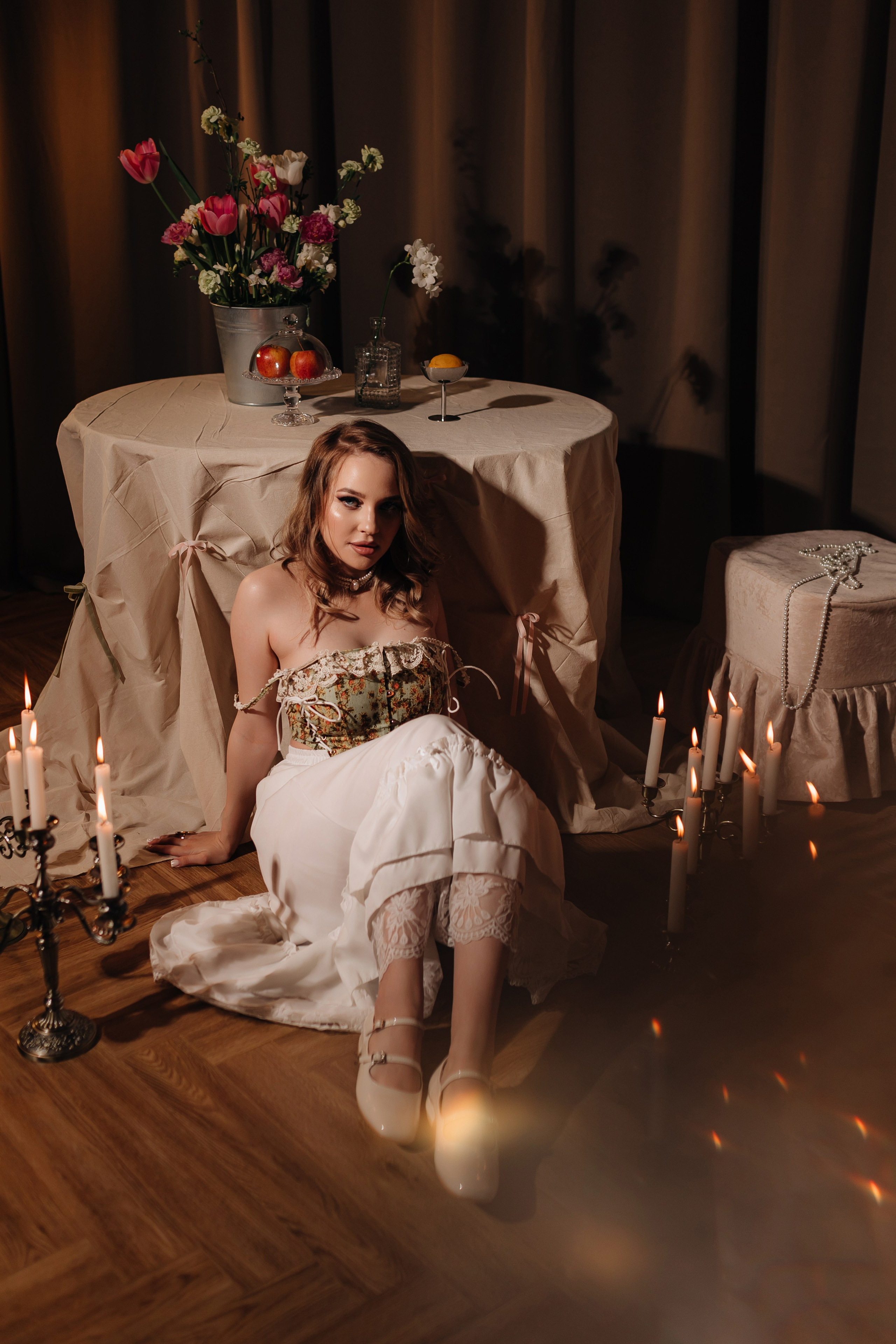 Семейная съёмка в студии. Фотограф Трифон Мира